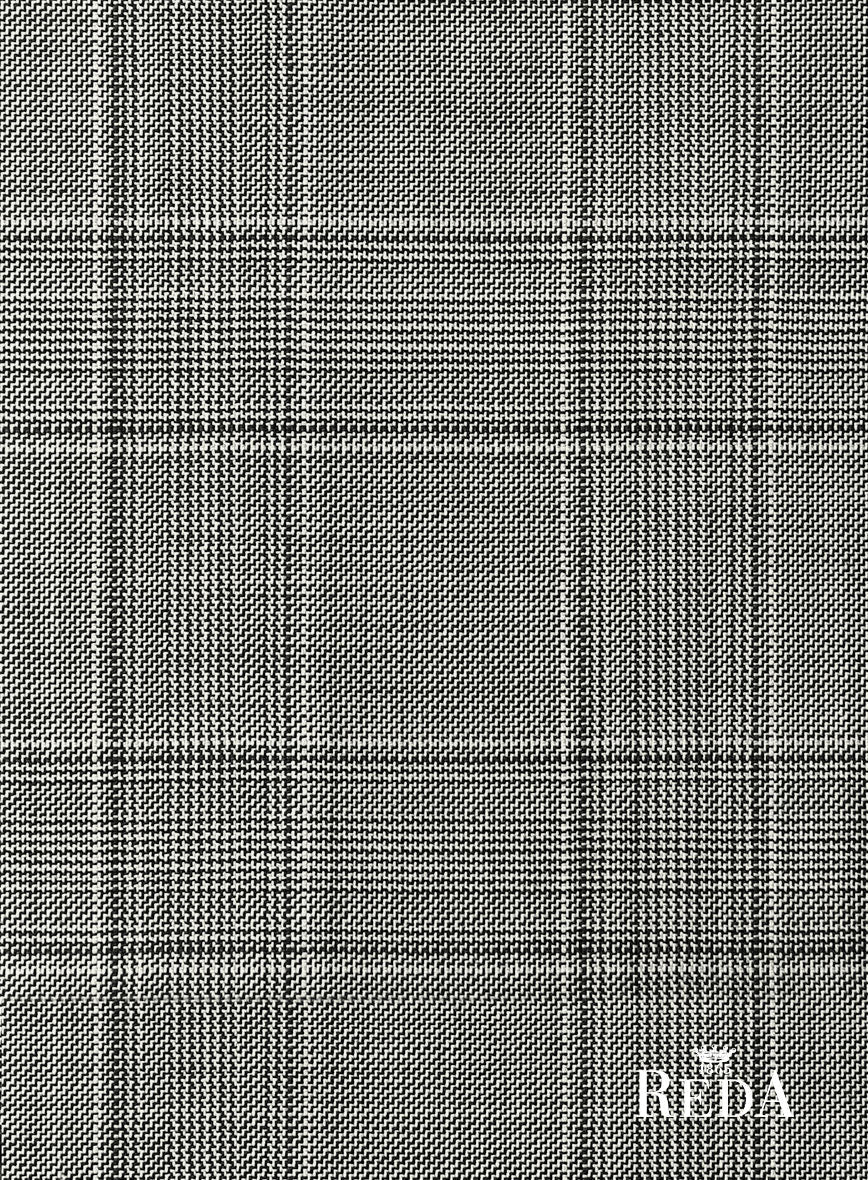 StudioSuits Reda Mavlox Gray Checks Wool Jacket - view 3