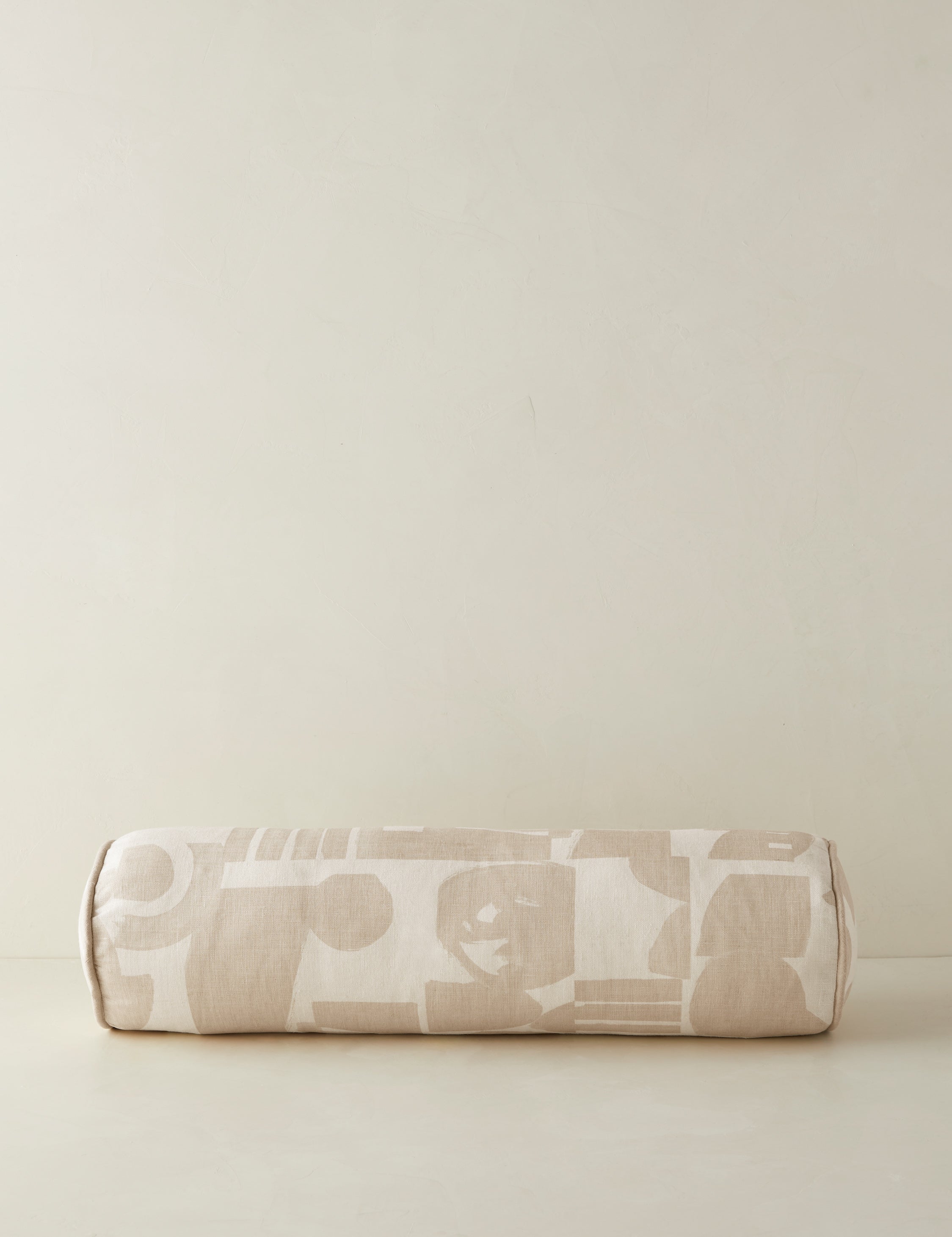 Lulu and Georgia Organic Shapes Linen Bolster Pillow by Sarah Sherman Samuel - view 3