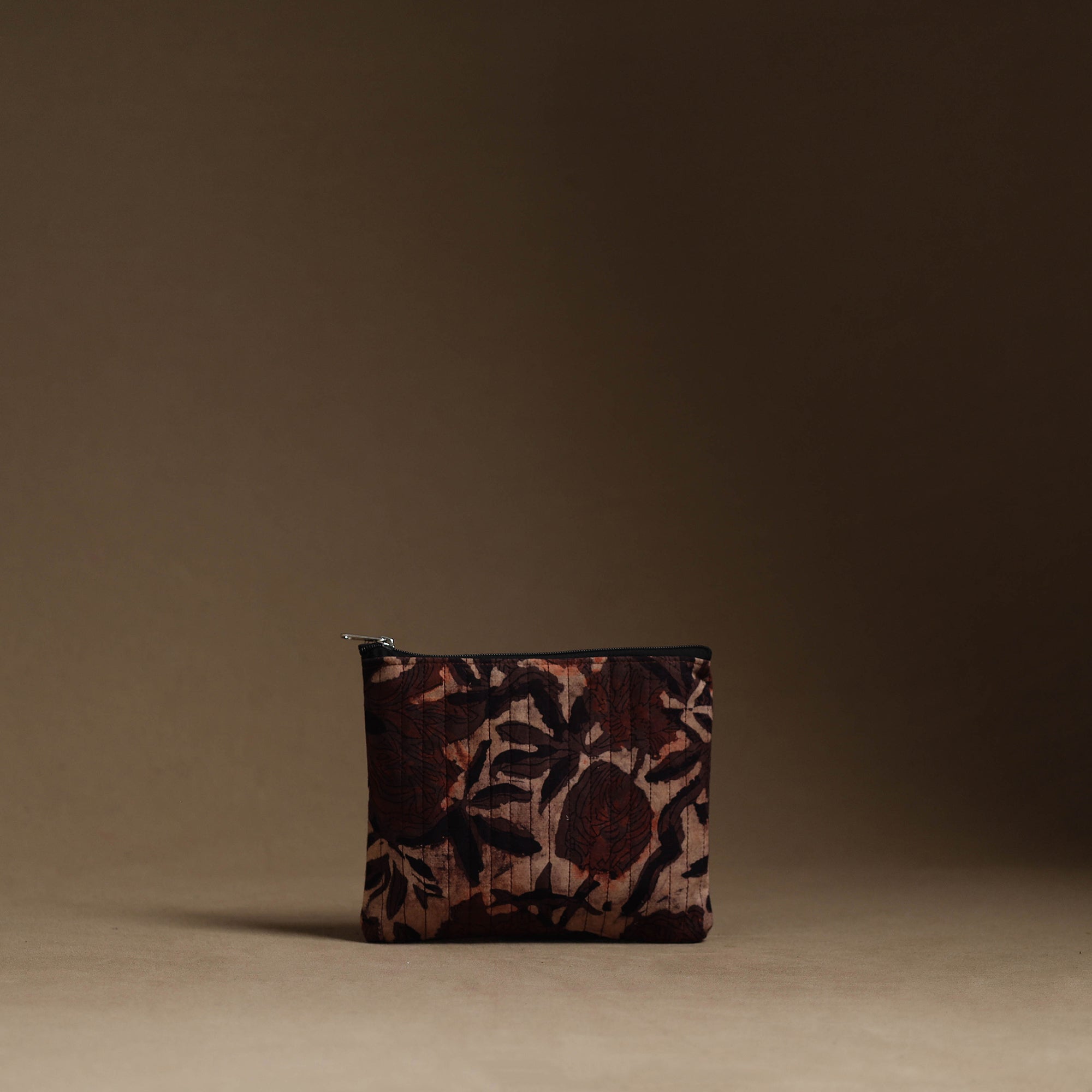 NOORI BAZAR Brown - Handmade Cotton Multipurpose Utility Pouches (set of 3) 43 - view 2