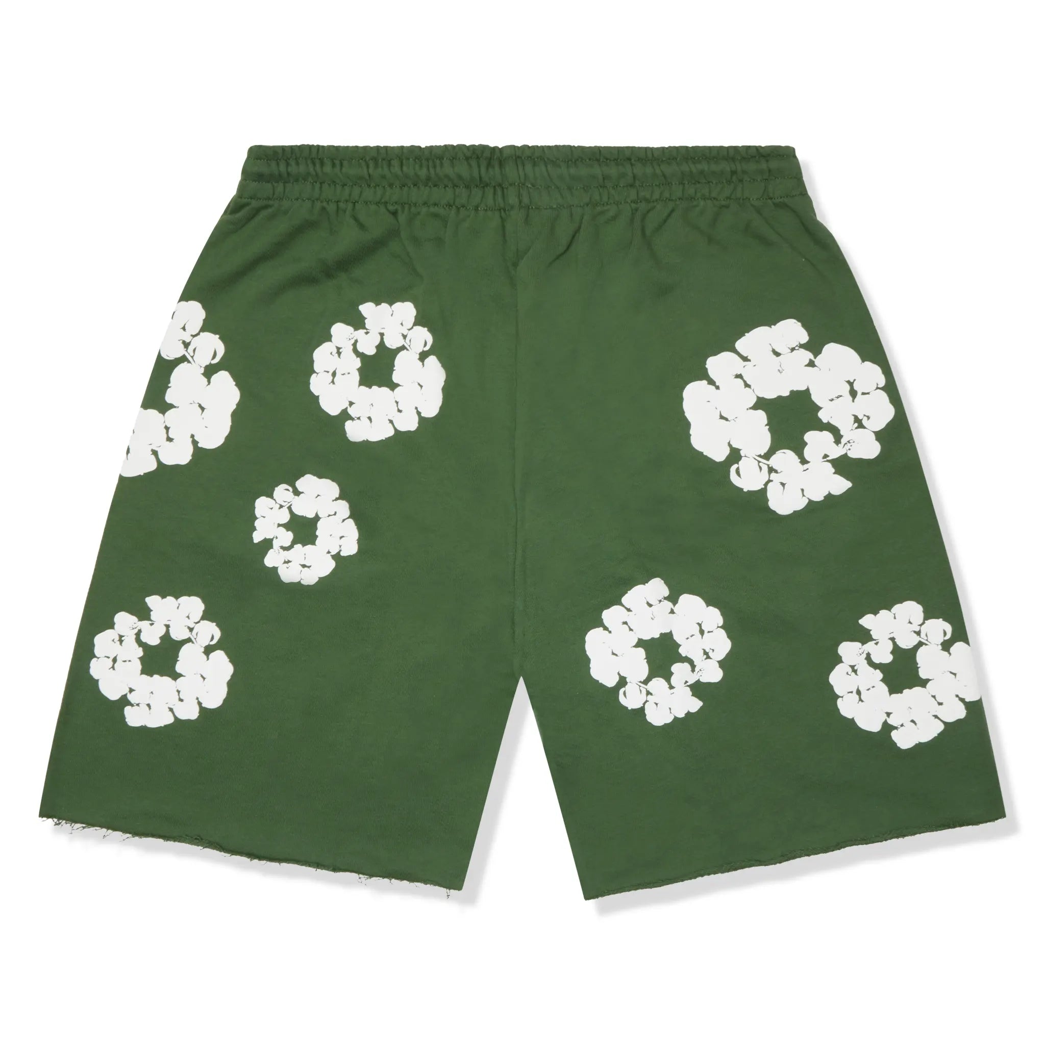 Denim Tears The Cotton Wreath Green Shorts - view 2
