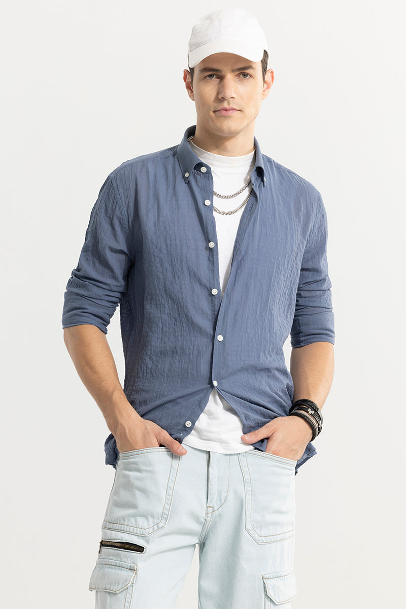 SNITCH Whiffy Blue Shirt