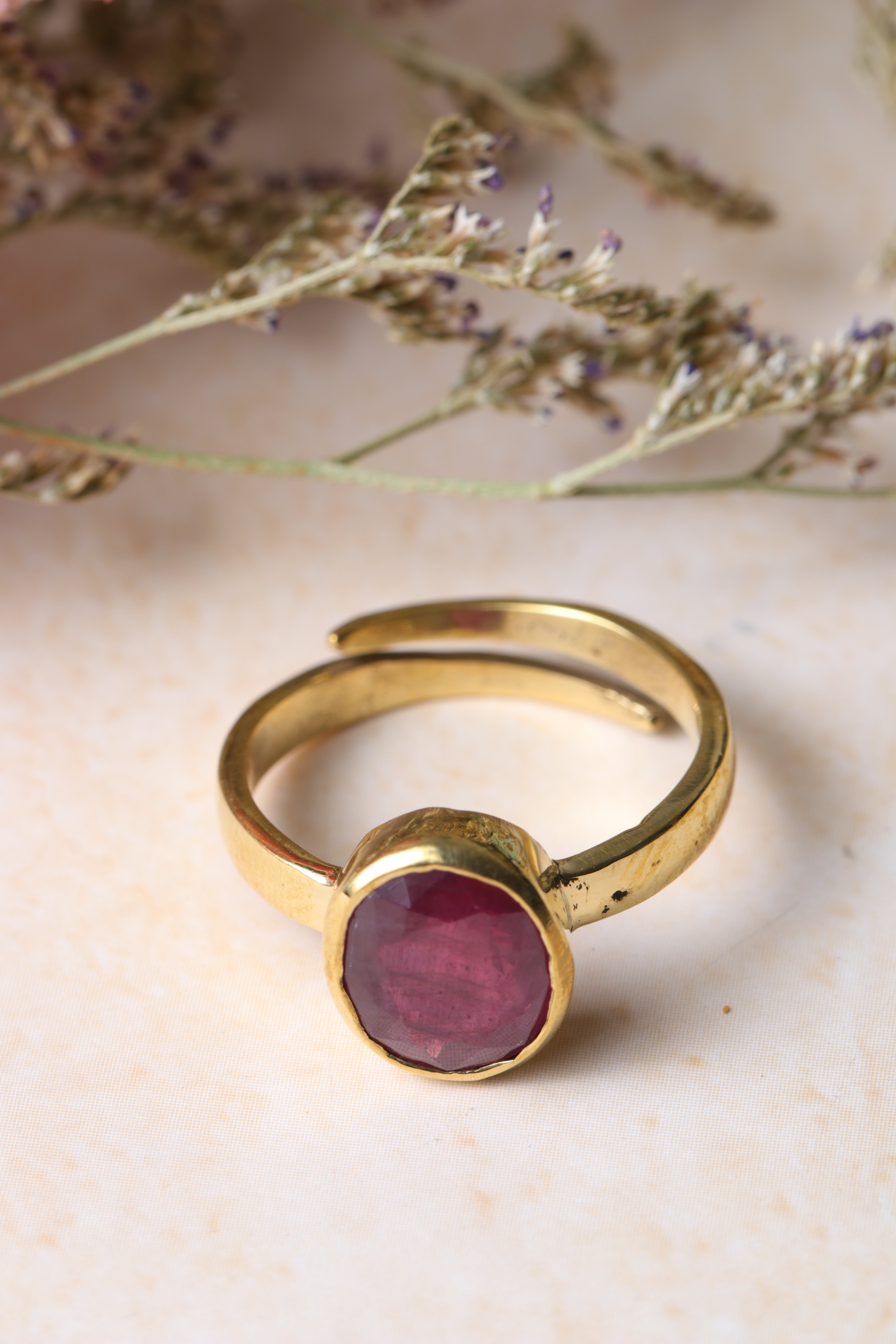Ruby manik ring-7 – Studio Vaidik Ruby/ Manik Ring-7.25 Ratti