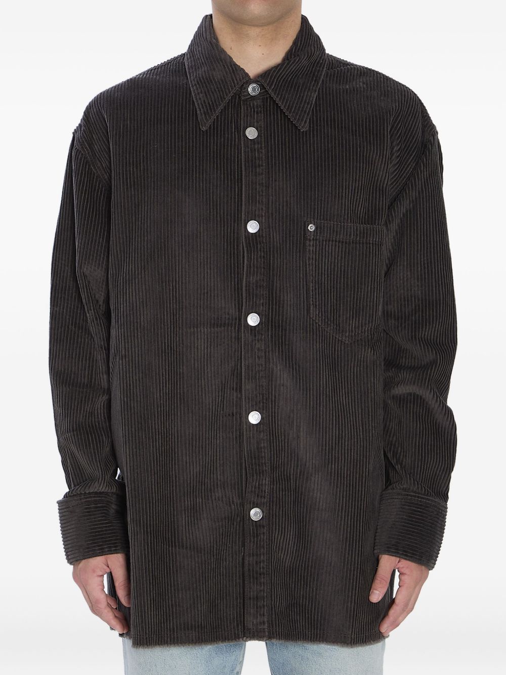 Ami Paris Cotton overshirt – Cotton 100%