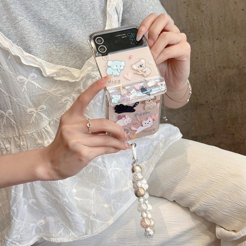 Peeperly Adorable Animation Hinge Sleeve Case - Samsung - view 3