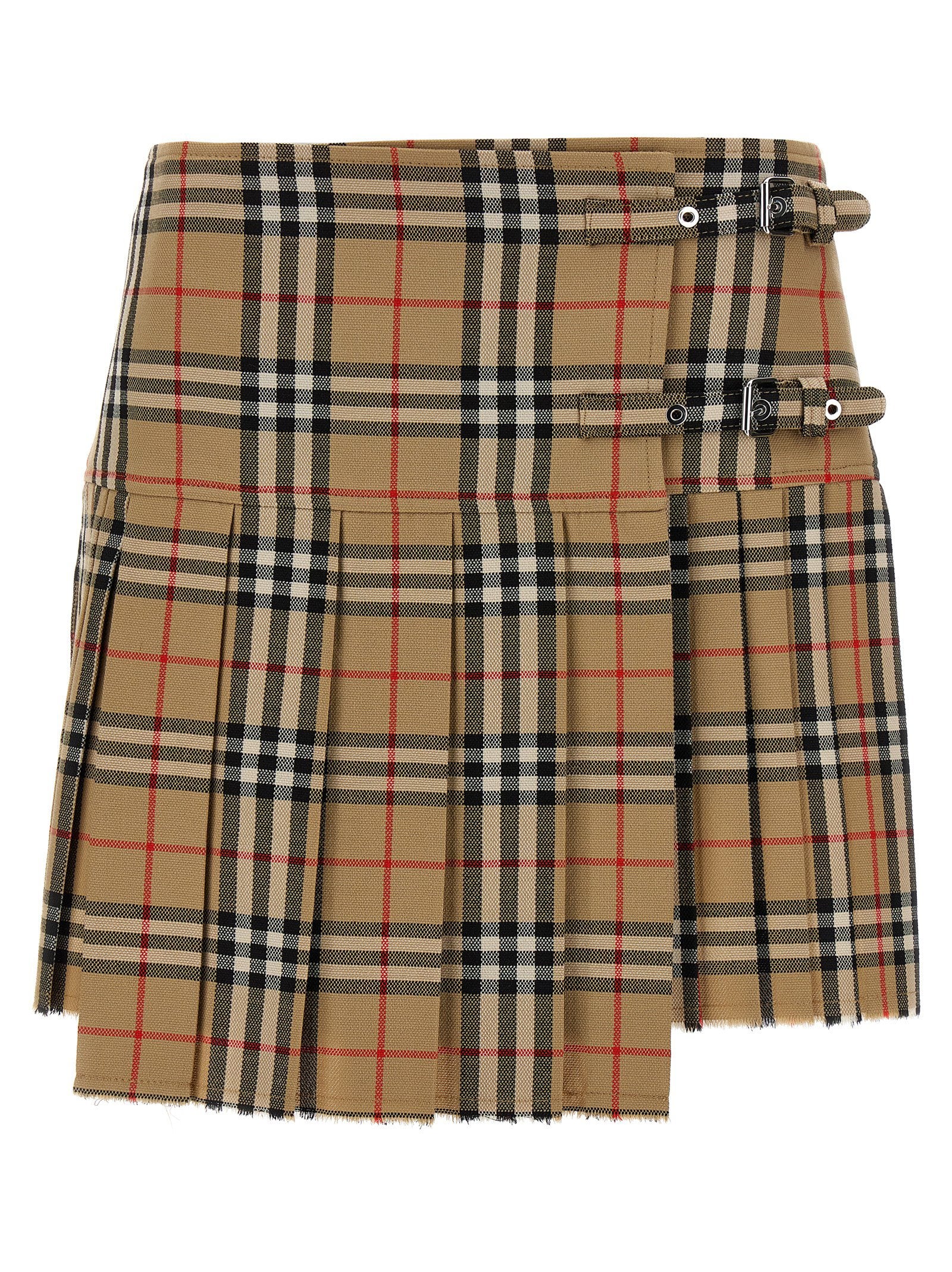 Burberry Kilt Skirt – 100% wool
