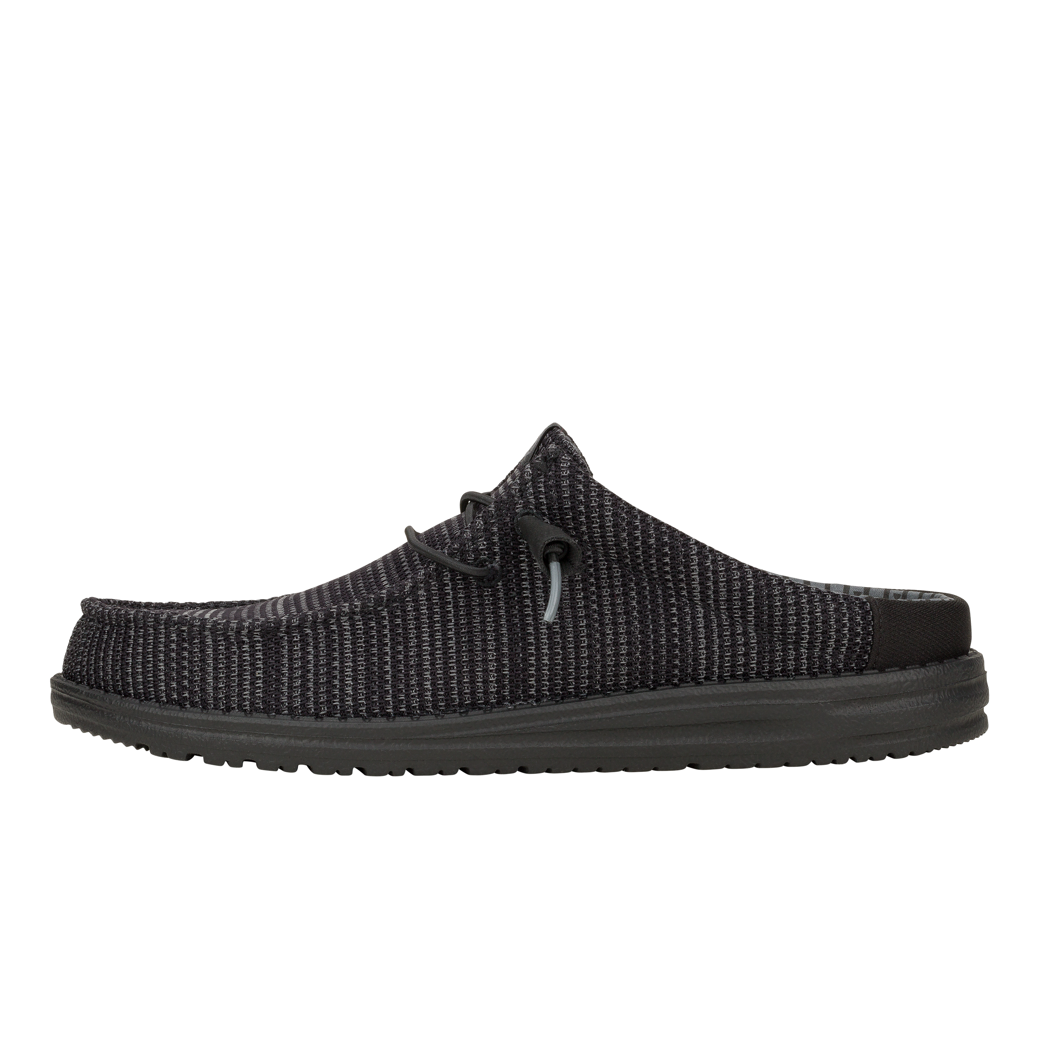 HEYDUDE shoes Wally Slip Stretch Sox - Black – Men's