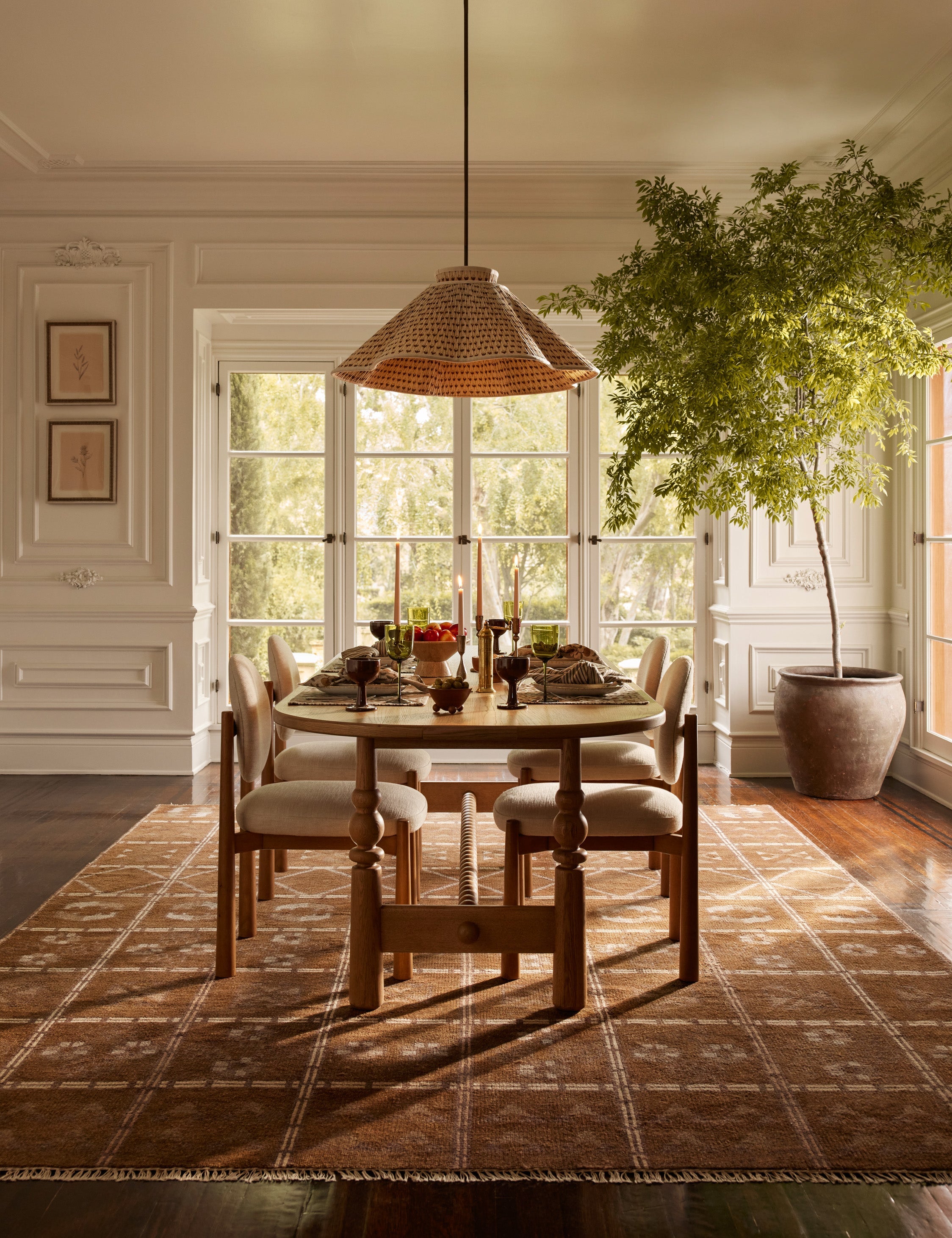 Lulu and Georgia Elegant Botanical V Wall Art by Makai Howell - view 2