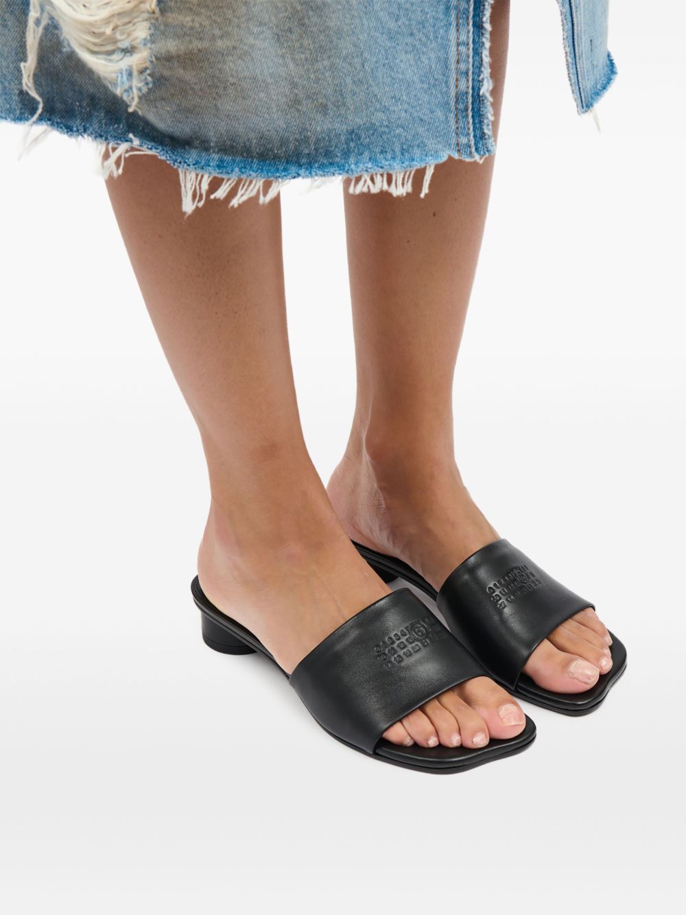 MM6 Maison Margiela Anatomic sandals. – Lamb Skin 100% - view 2