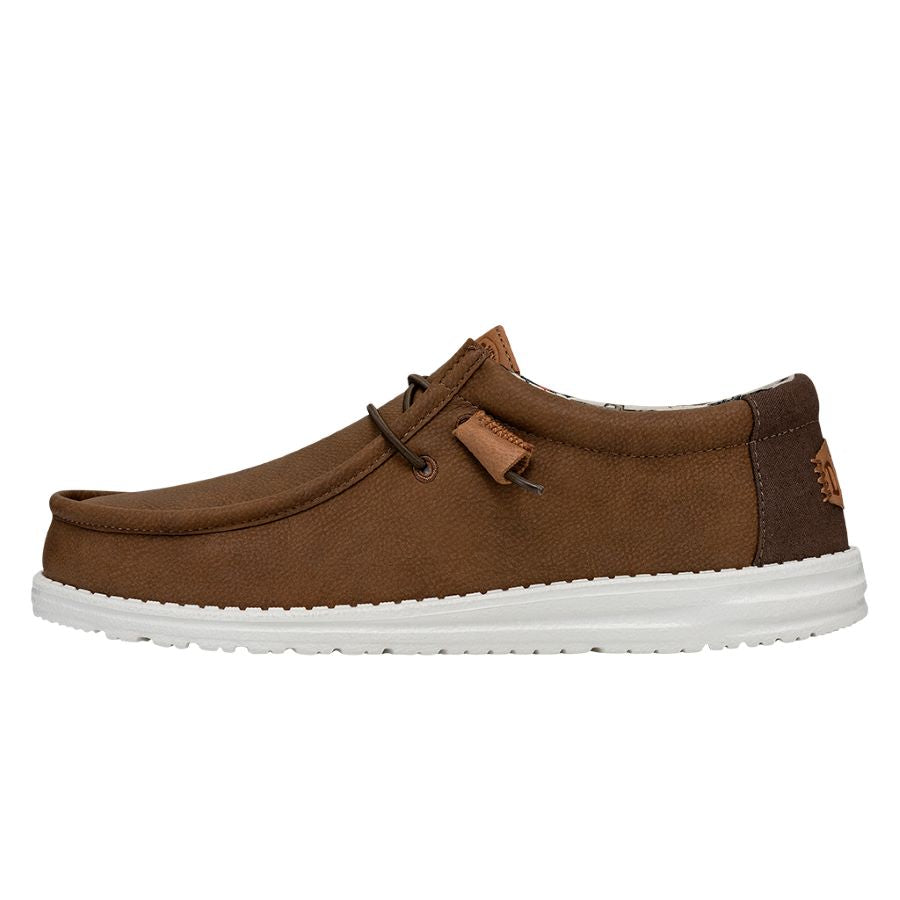 HEYDUDE shoes Wally Fish Lure - Tobacco Brown
