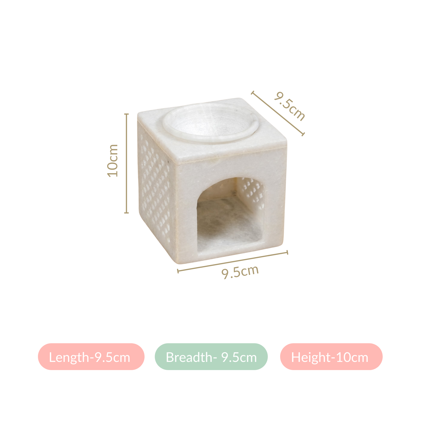 Nestasia Jharokha Artistry Marble Diffuser - view 4