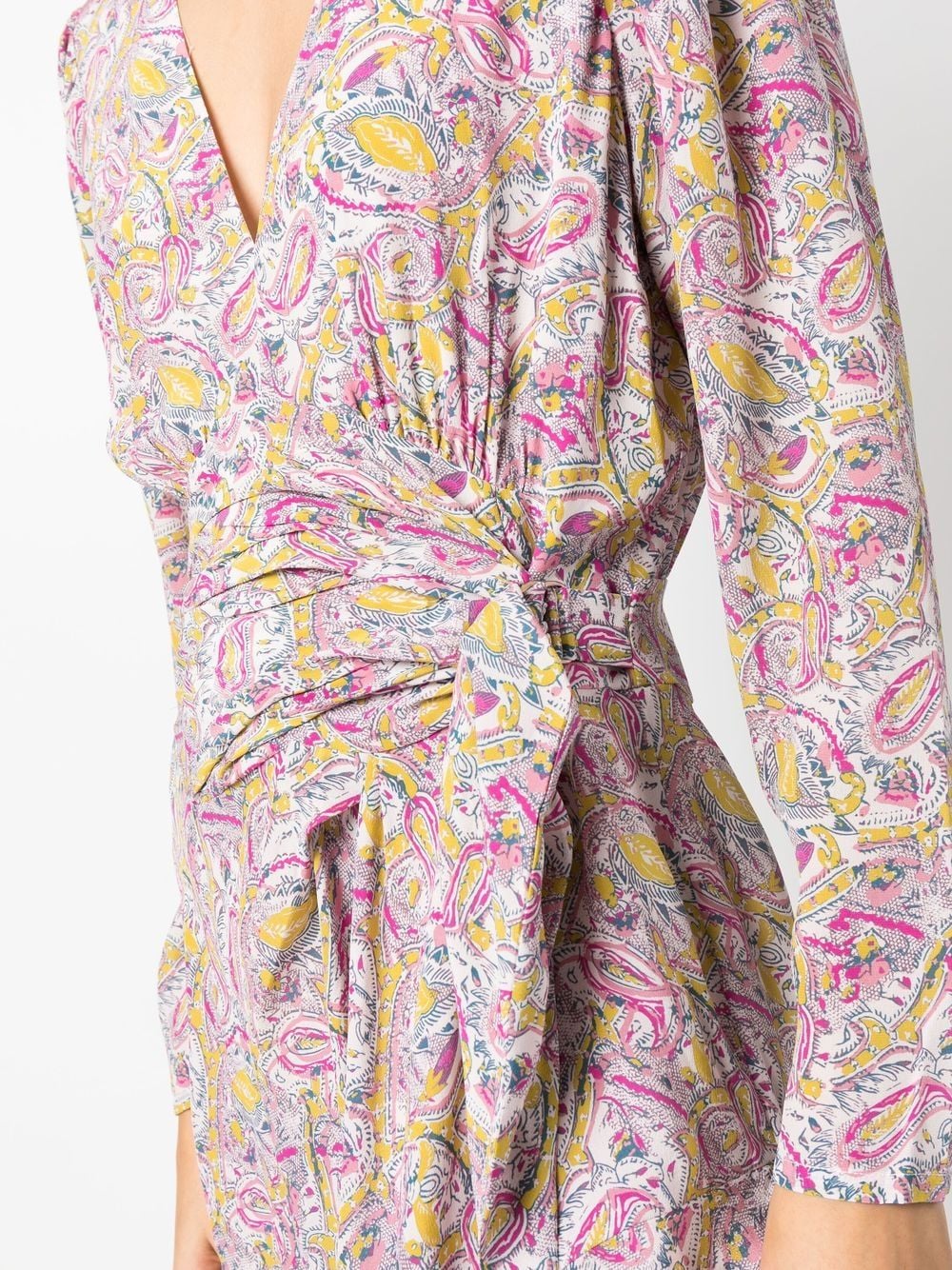 Iro Taro short wrap dress - view 2