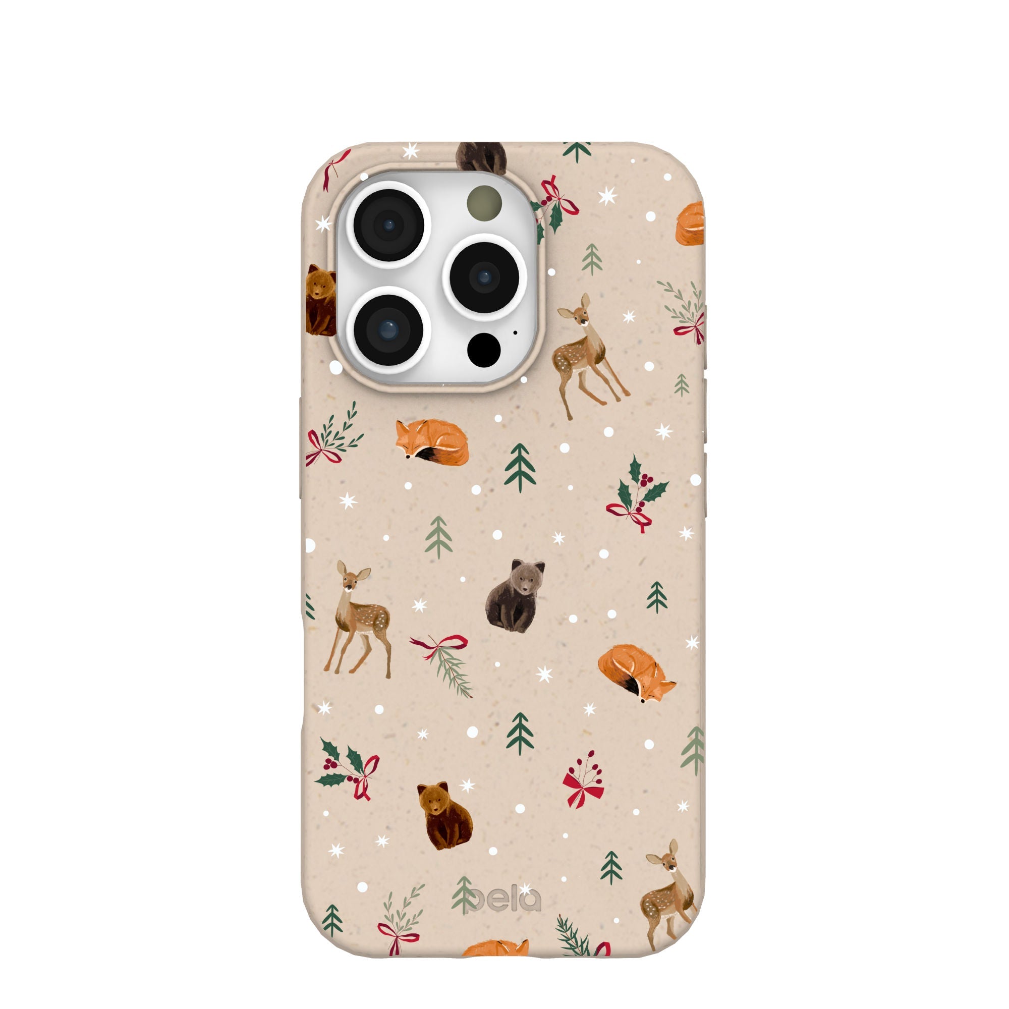 BlackTree Seashell Winter Woodland iPhone 16 Pro Case