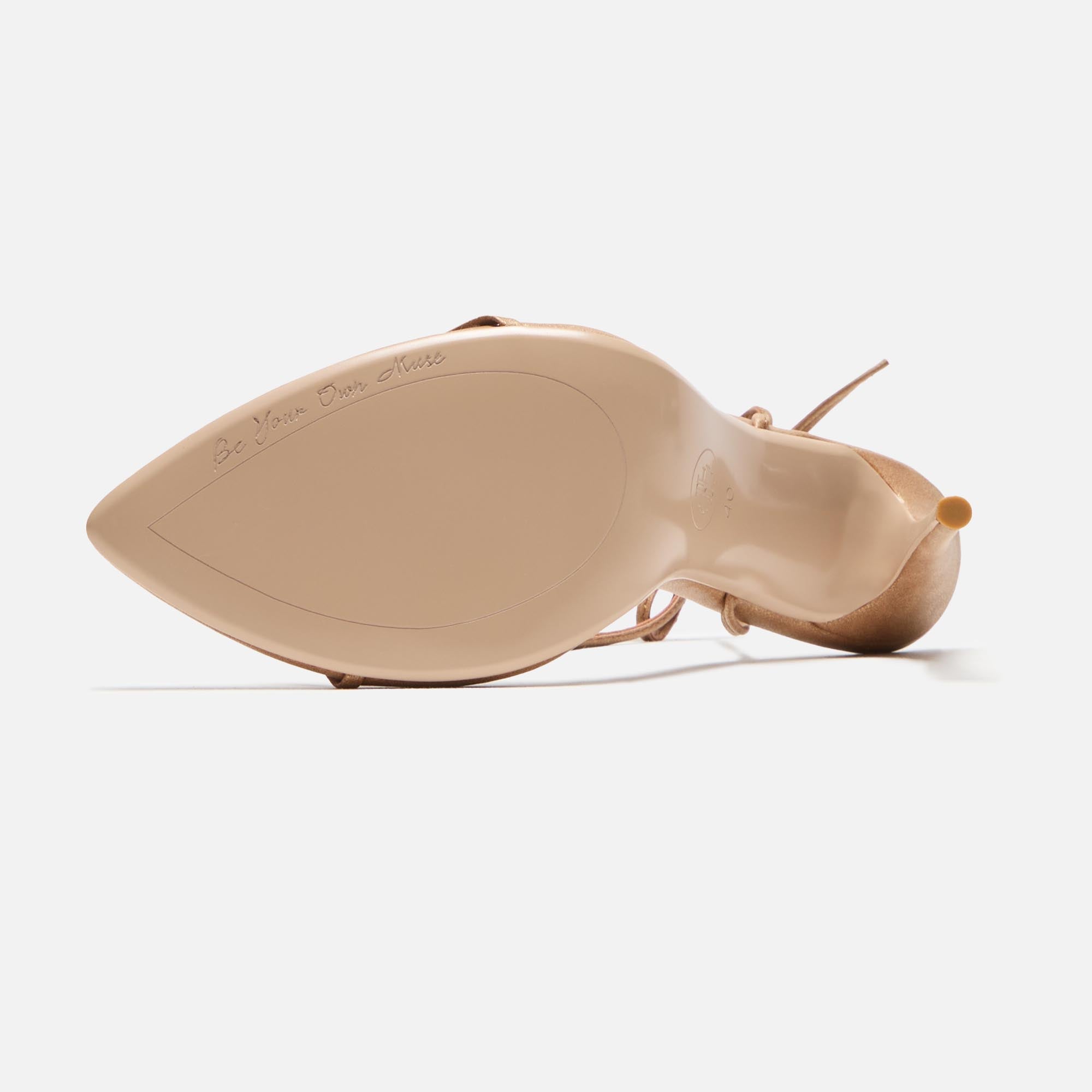 Femme LA Soleil Lace Up - Glazed Camel - view 5