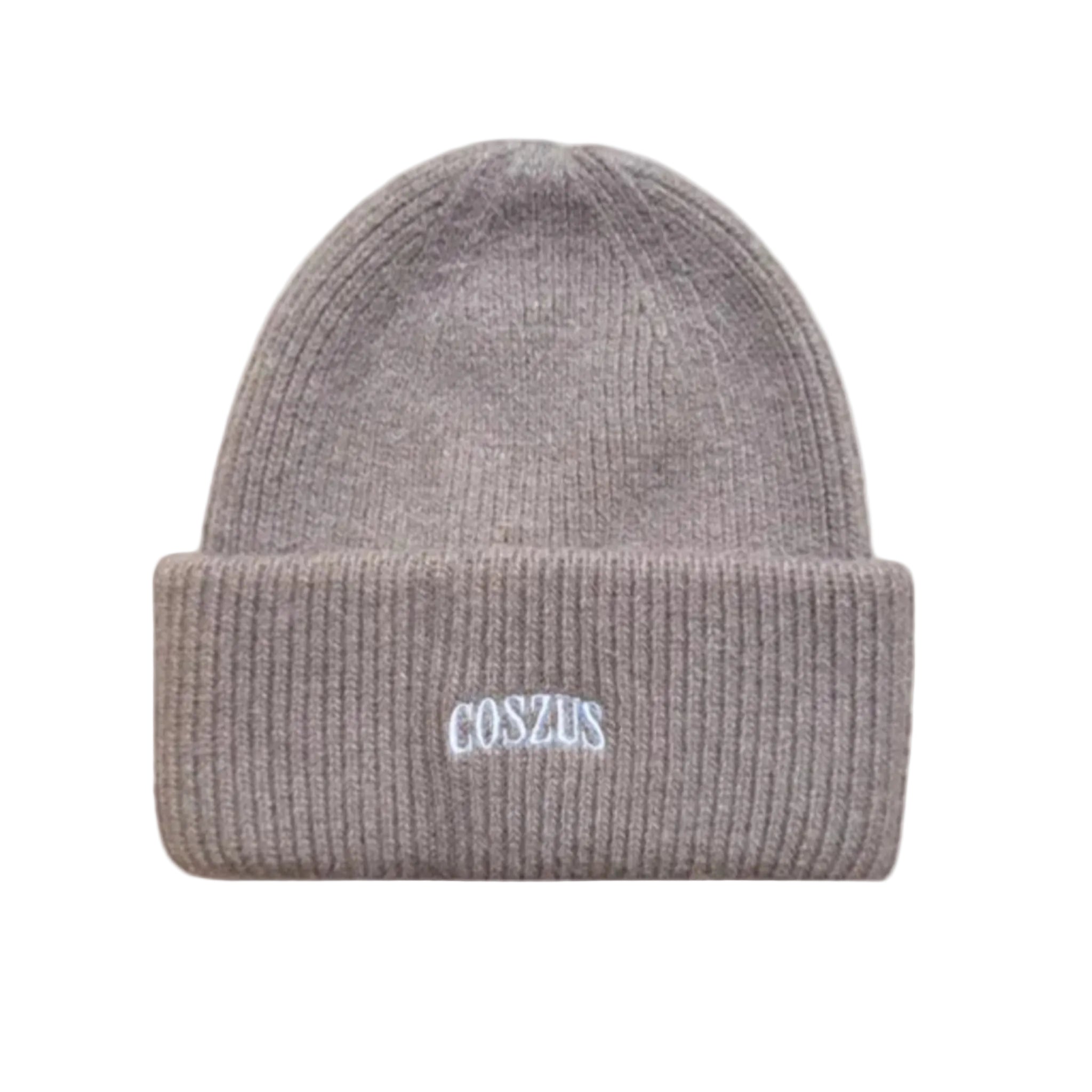 Coszus Arch Logo Taupe Beanie - view 4
