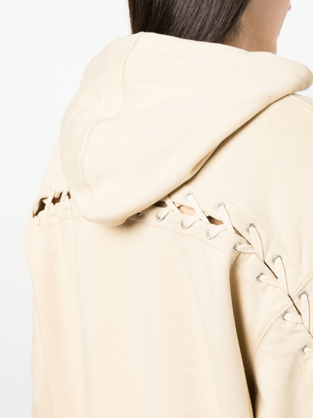 Jean Paul Gaultier Logo cotton hoodie – 100% cotton - view 2