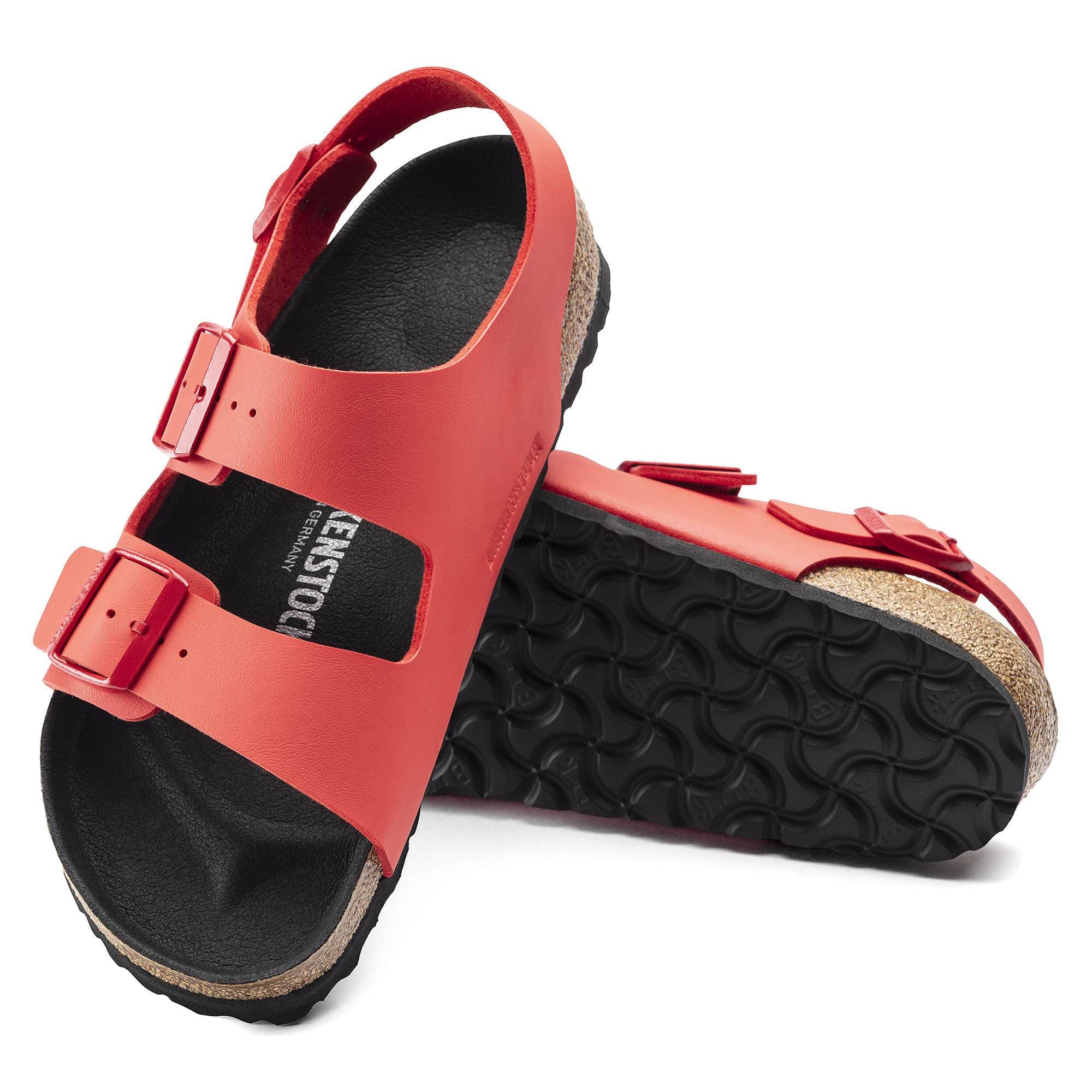 Birkenstock Milano Birko-Flor – Red Red/Poppy