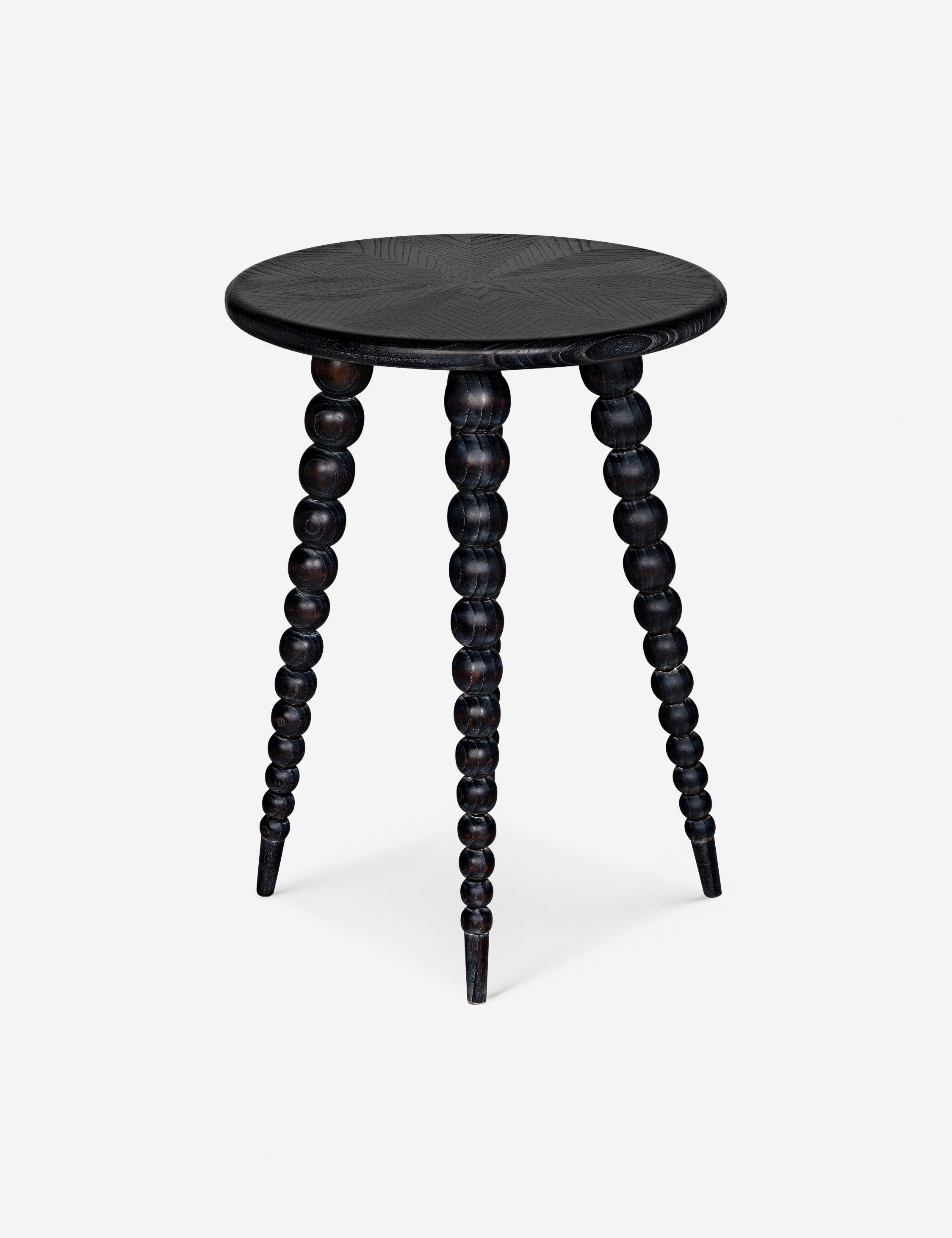 Lulu and Georgia Russo Round Side Table – Black