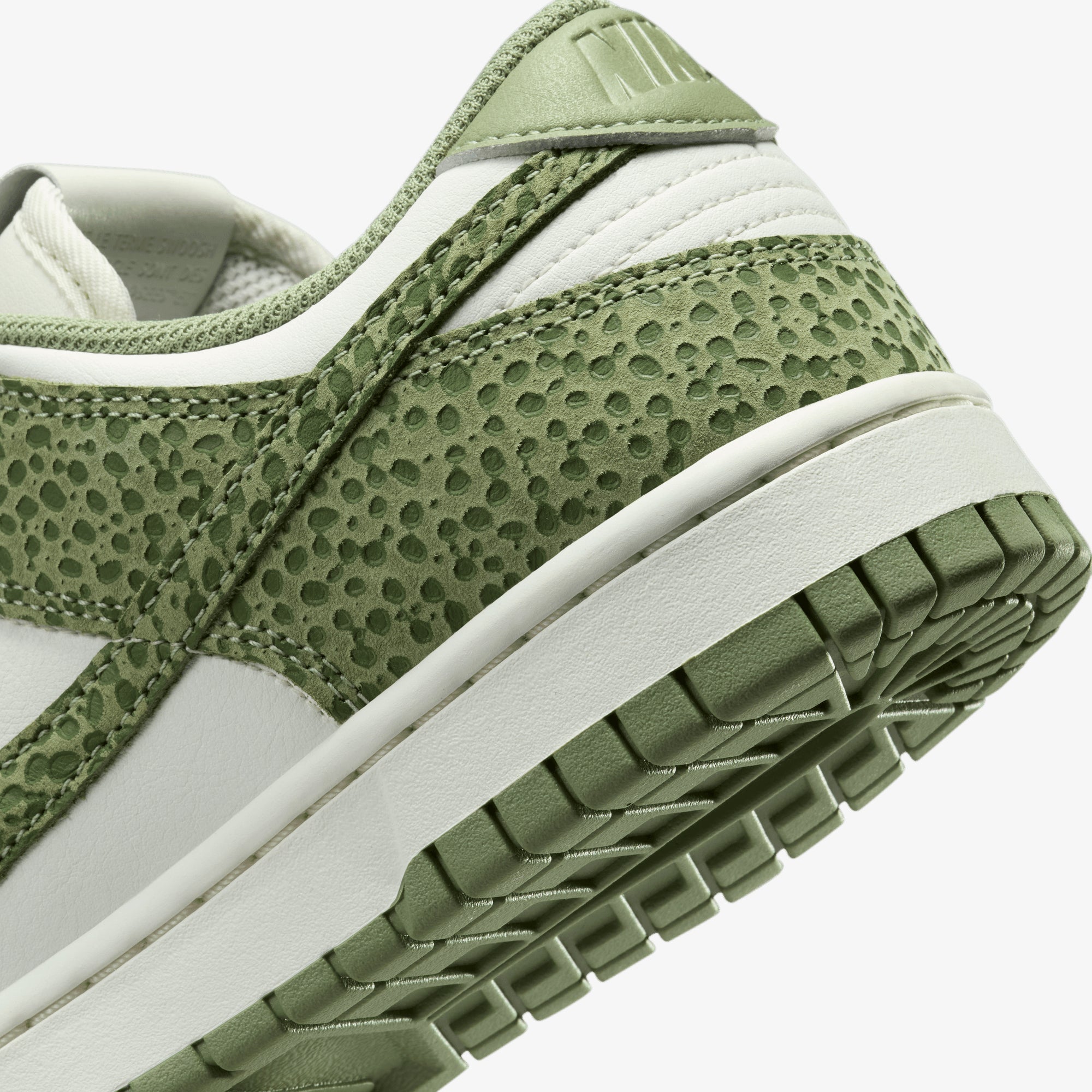 Nike | Dunk Low Premium { Oil Green/oil Green-treeline-sail - view 6