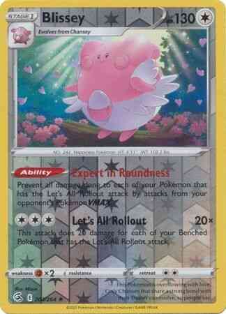 Rare swsh8-203 reverse – Pokémon Blissey - 203/264 - Rare [SWSH8-203] [Reverse Holo]