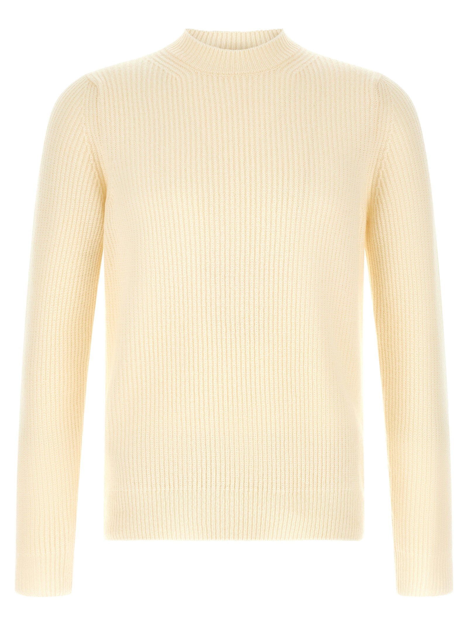 Zanone Ribbed Sweater – 100% virgin wool
