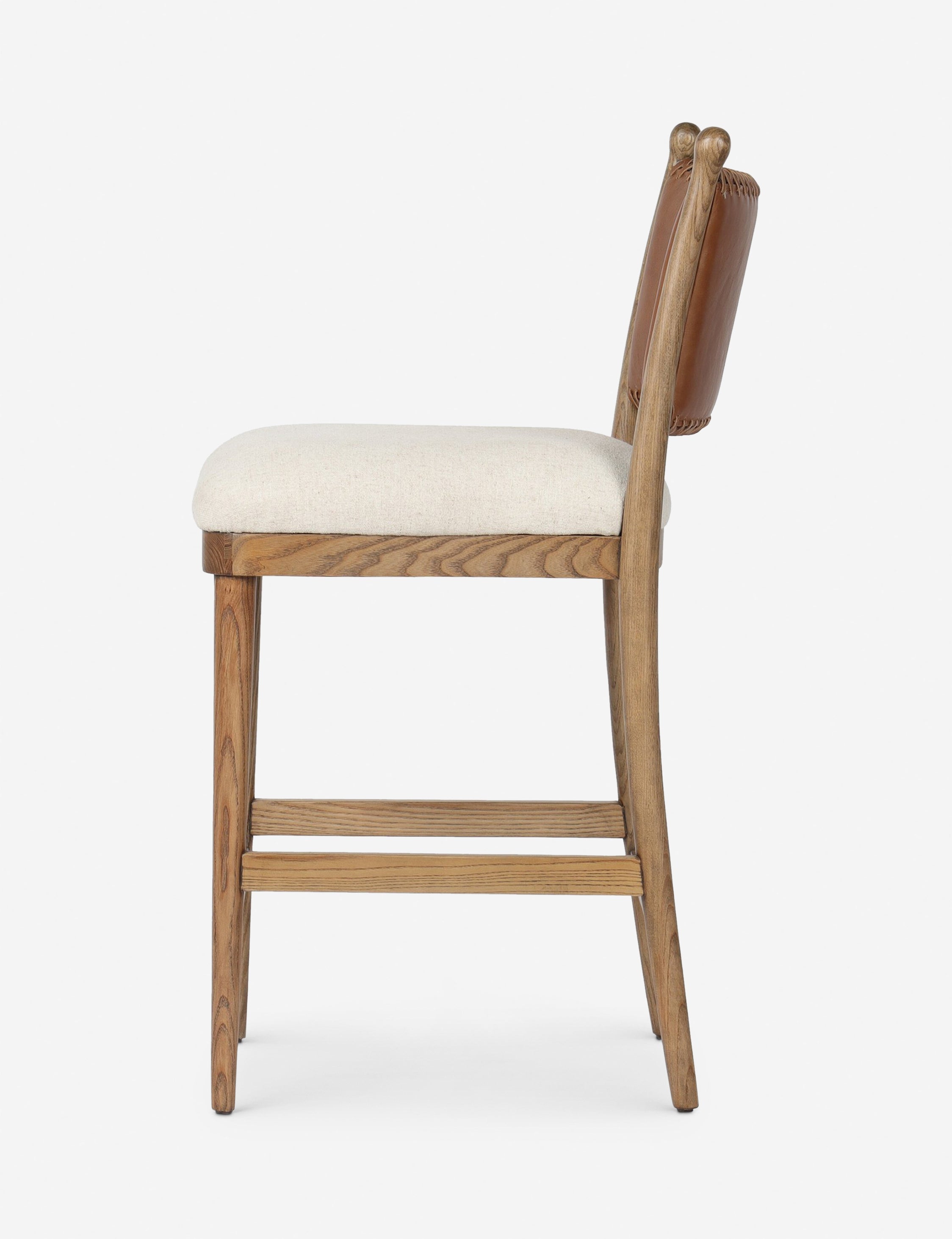 Lulu and Georgia Bella Bar and Counter Stool by Amber Lewis x Four Hands - view 7