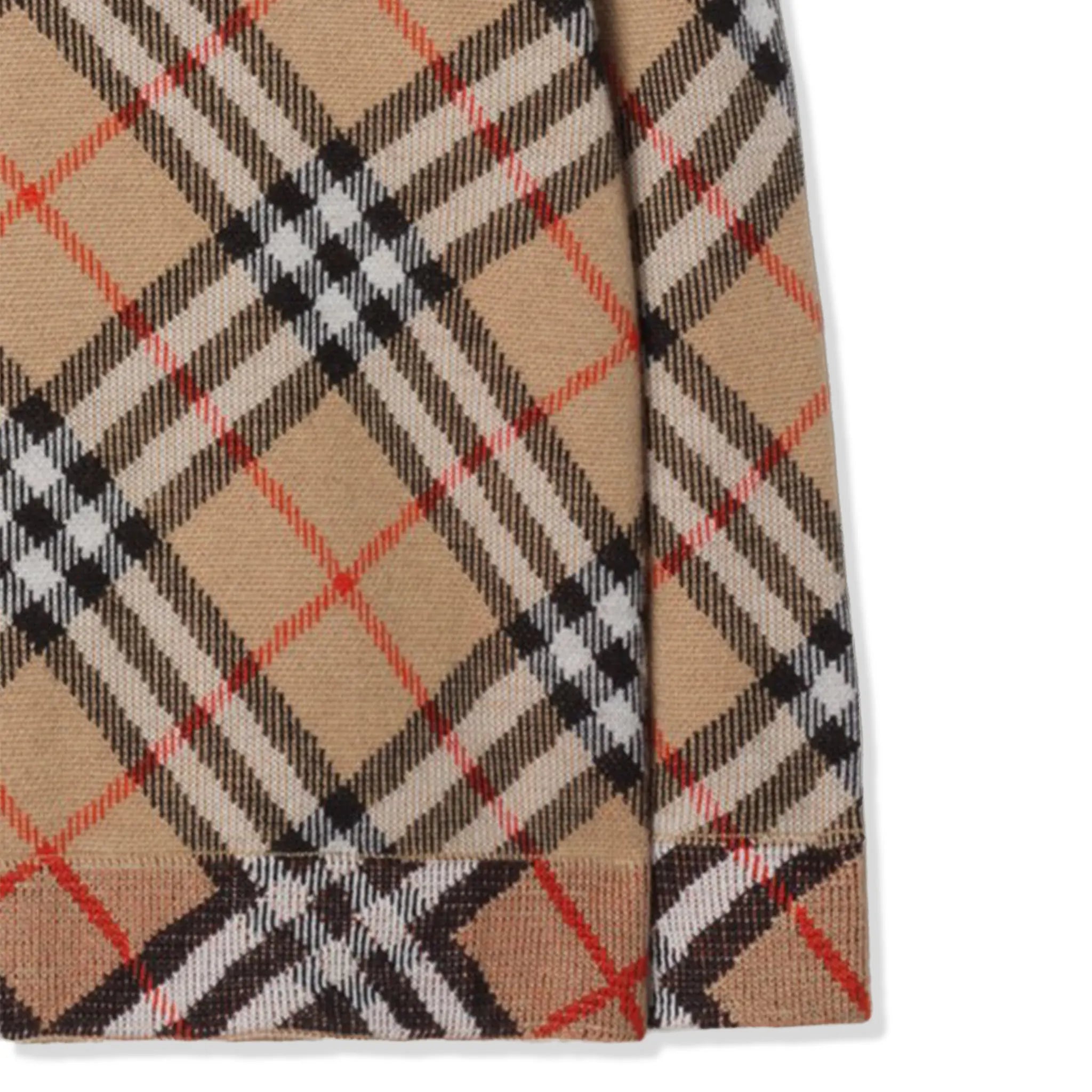 Burberry Boys Jimmy Check Zip-Up Beige Hoodie - view 4