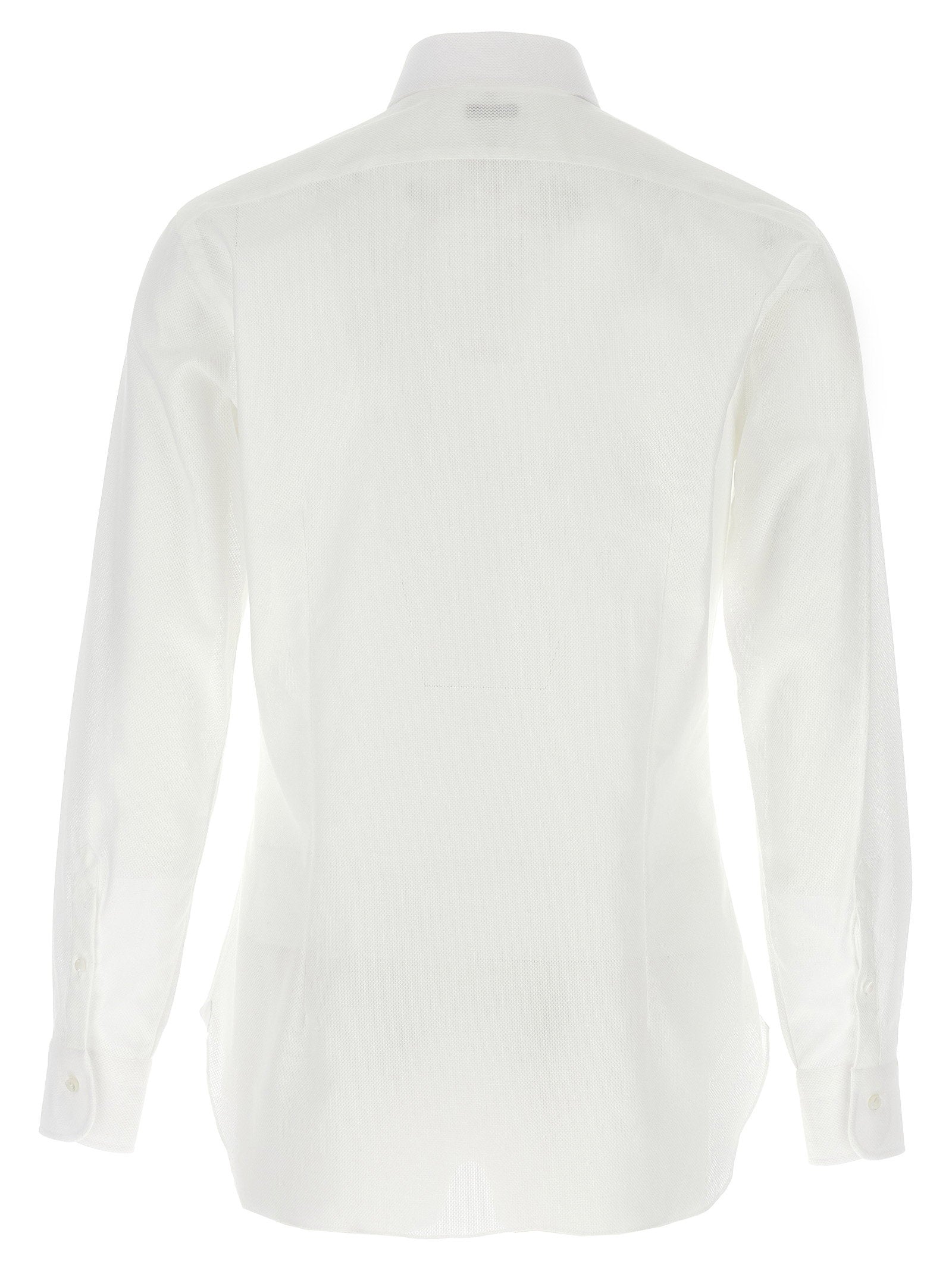 Barba Honeycomb Cotton Shirt – 100% cotton - view 2