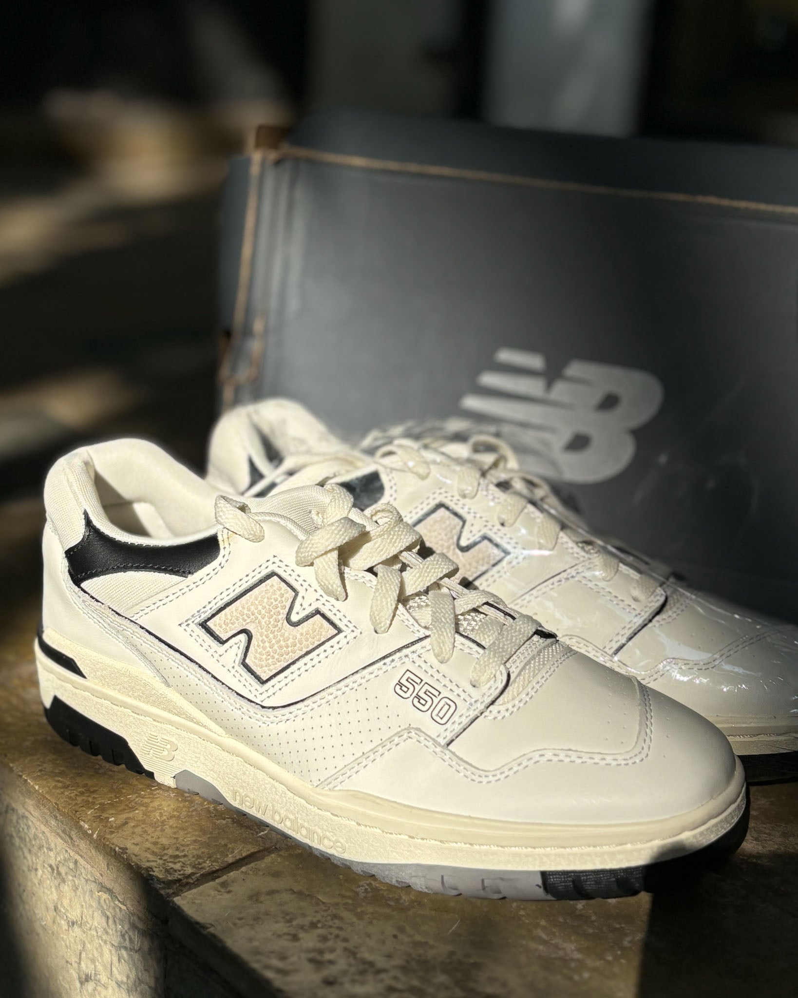 New Balance 550 'White Black' - DS - view 2