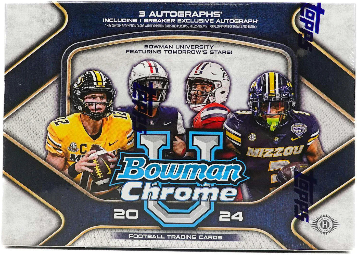 2024 Bowman Chrome University Football Delight Box