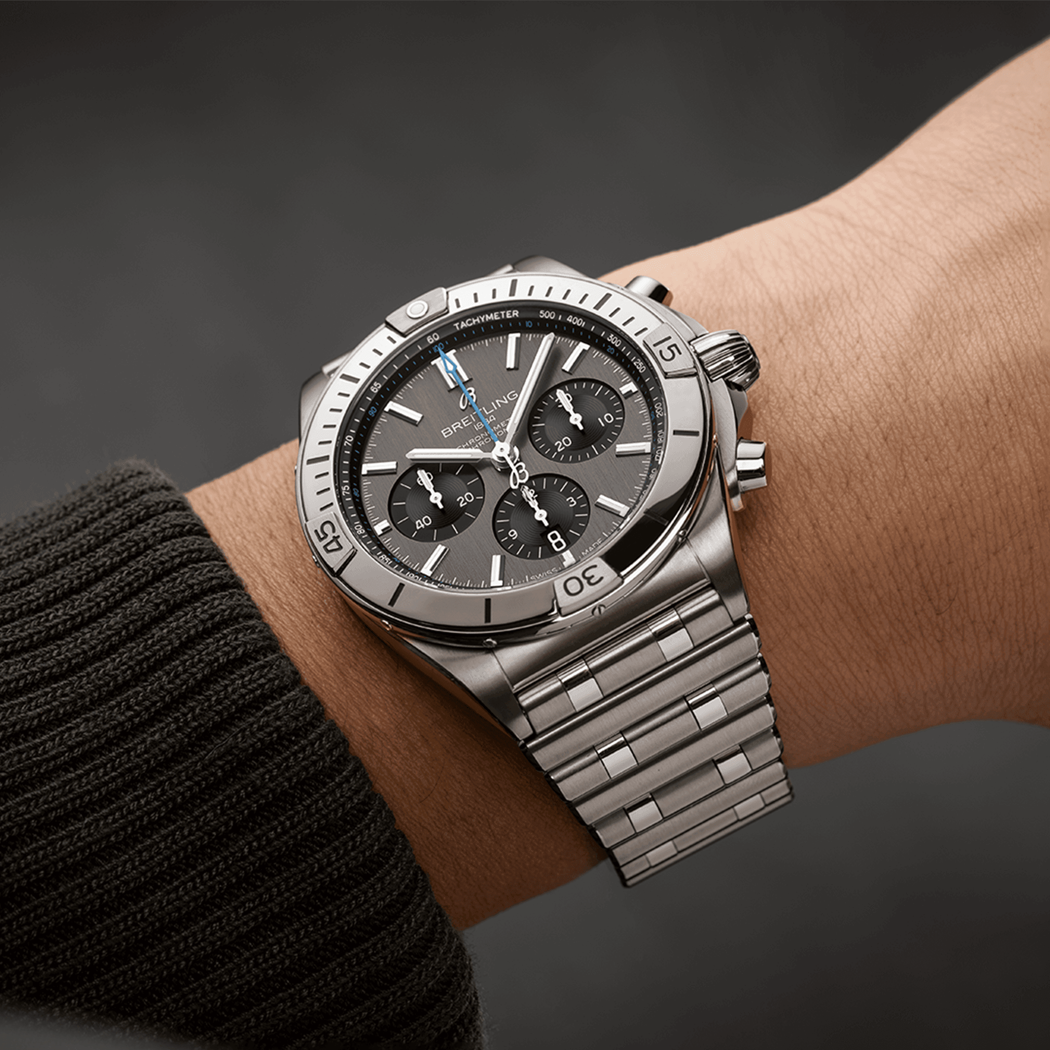 Breitling Chronomat B01 Anthracite Dial Men 42mm - view 6