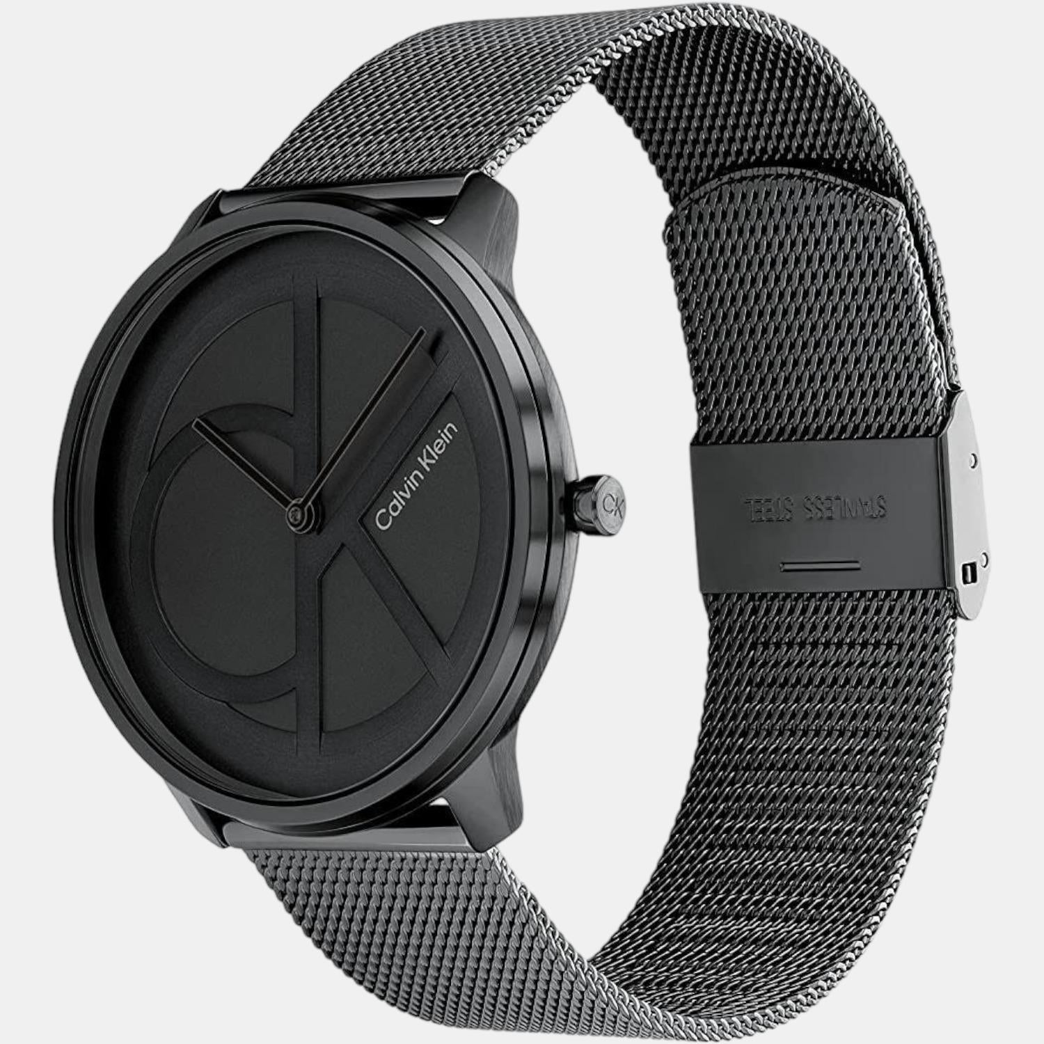 Calvin Klein Ck Iconic Women Quartz Black Dial Analog Stainless Steel Watch 25200028 - view 2