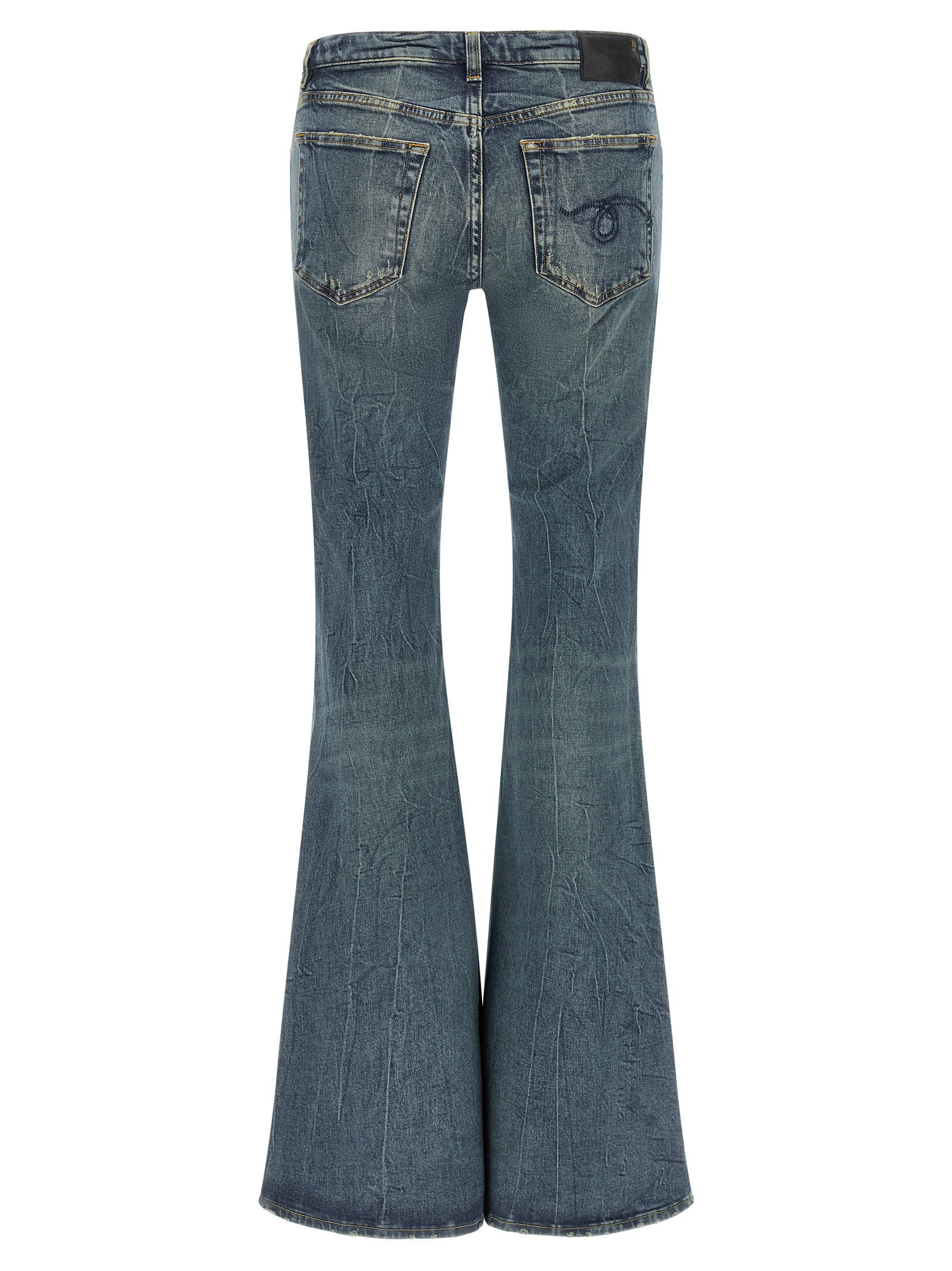 R13 Overflow Boy Flare Jeans – 98% cotton, 2% elastane - view 2