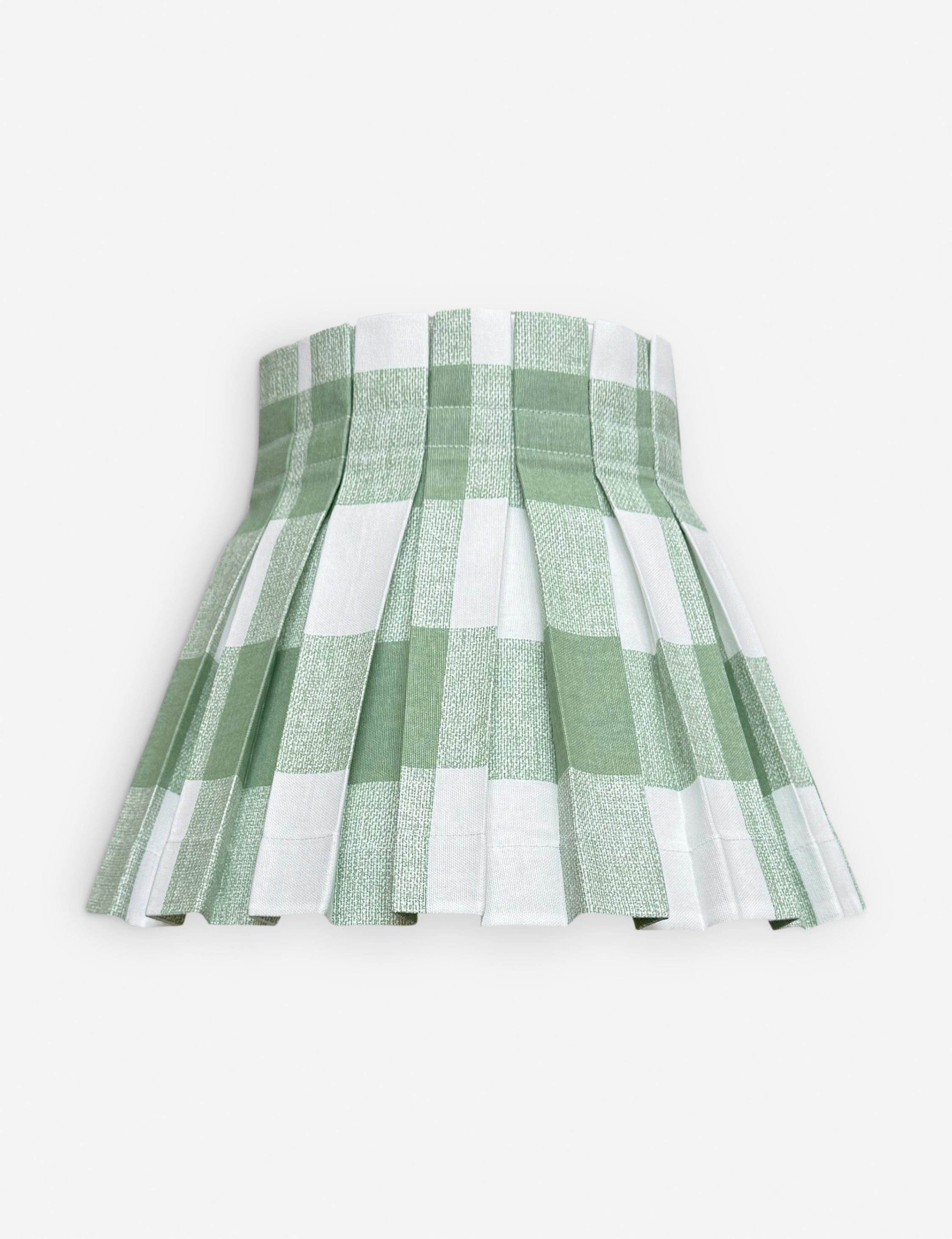 Lulu and Georgia Plaid Classic Box Pleat Lampshade by Cielle Home - view 2