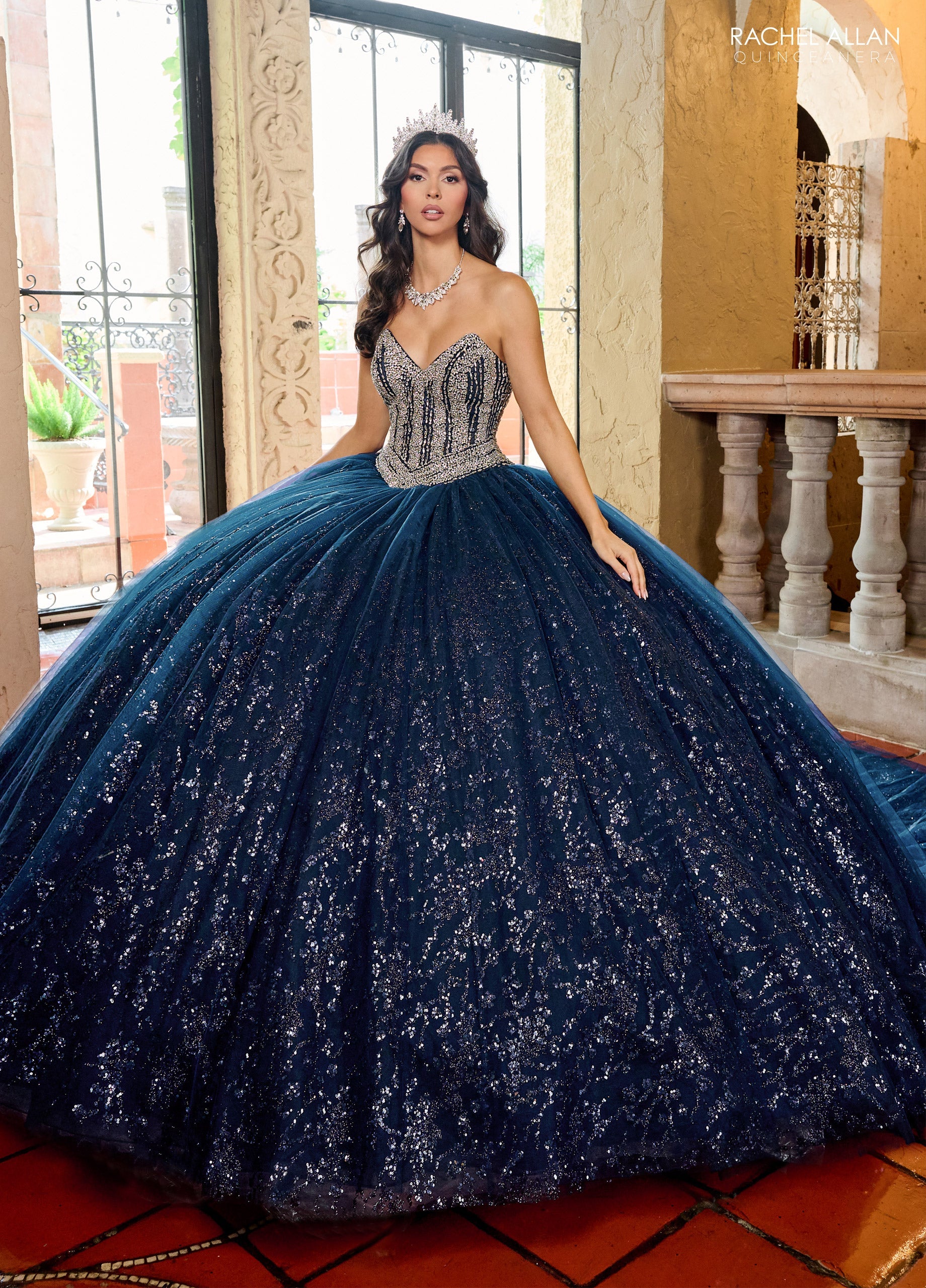 Mary's Bridal Strapless Quinceanera Dress by Rachel Allan RQ1160 - view 4