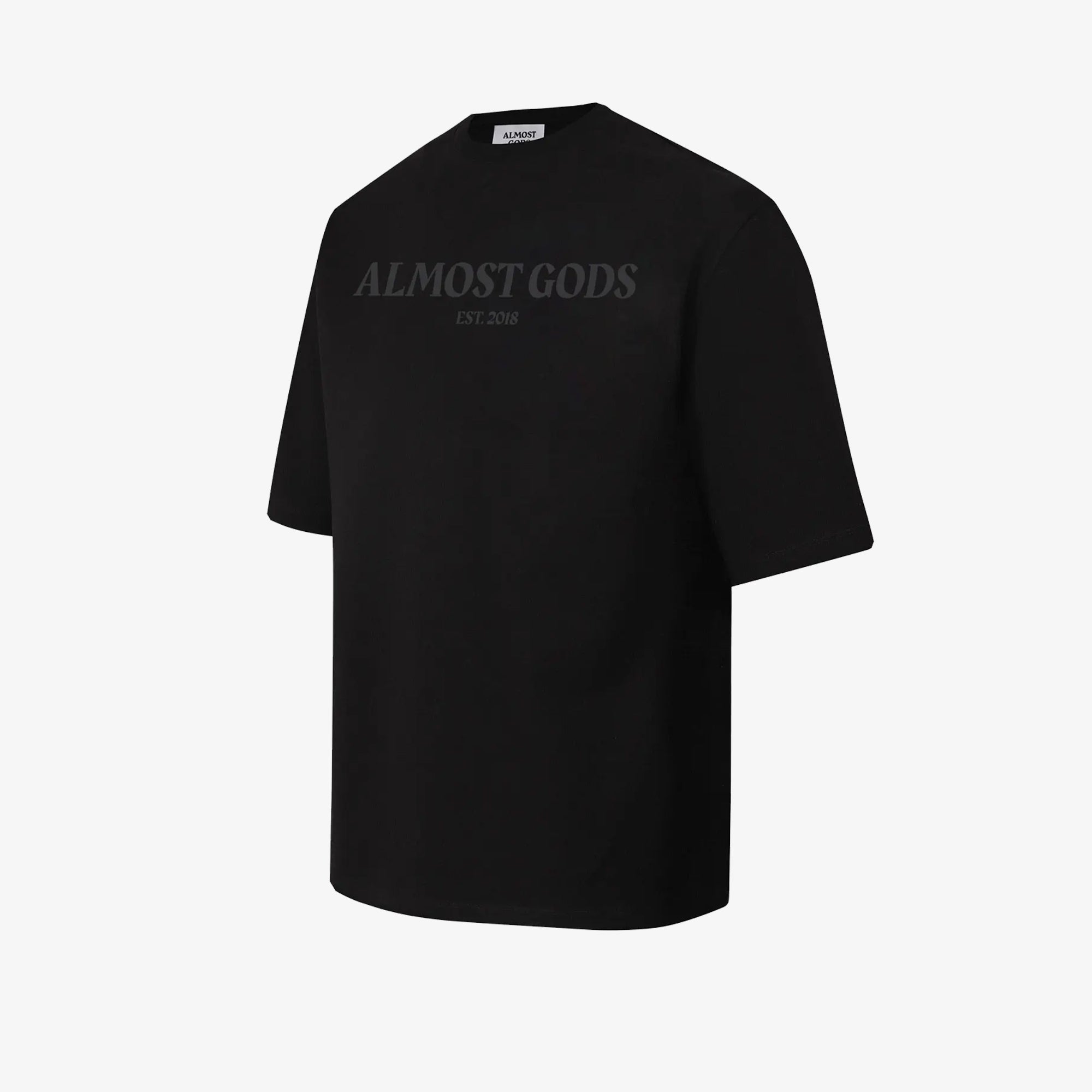 Almost Gods | Est. 2018 Tee { Black - view 2