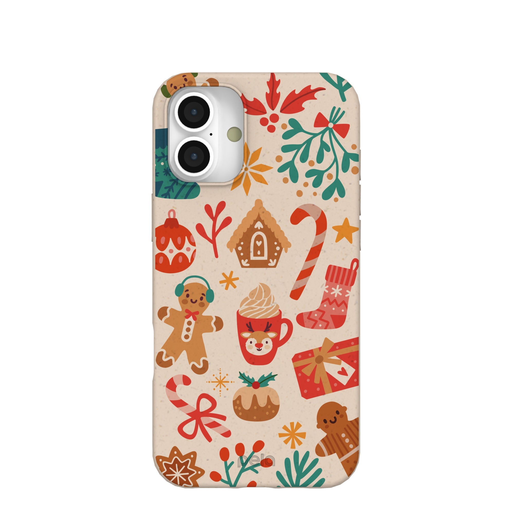 Pela Case Seashell Festive AF iPhone 16 Plus Case