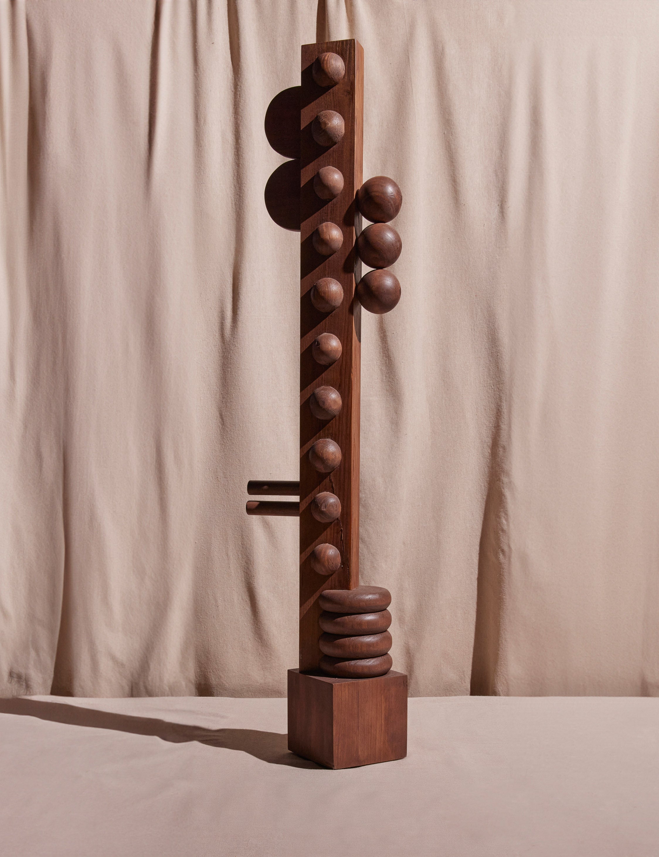 Lulu and Georgia Nunca Sculpture by Meso – Brown - view 2