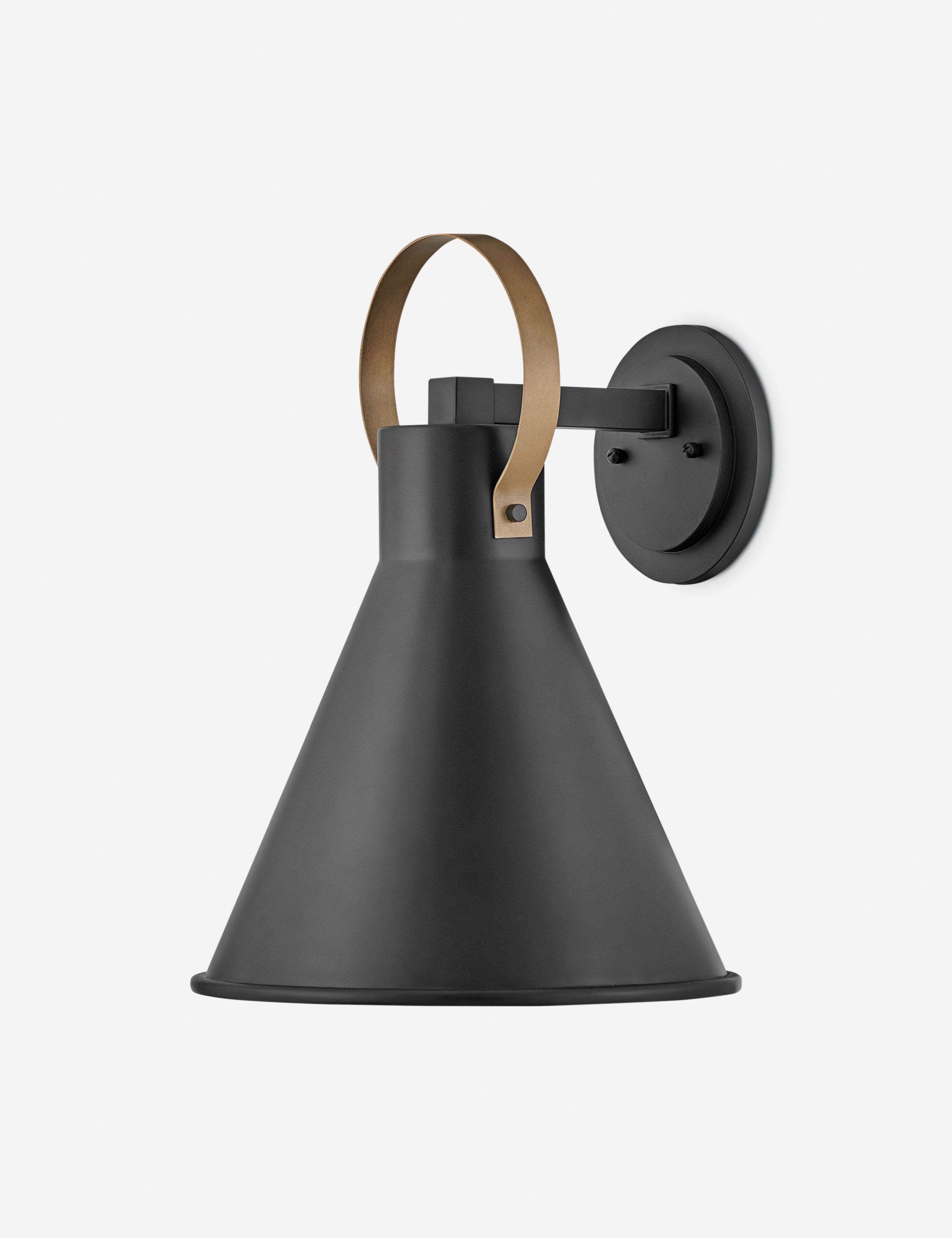 Lulu and Georgia Whatley Outdoor Sconce – Black