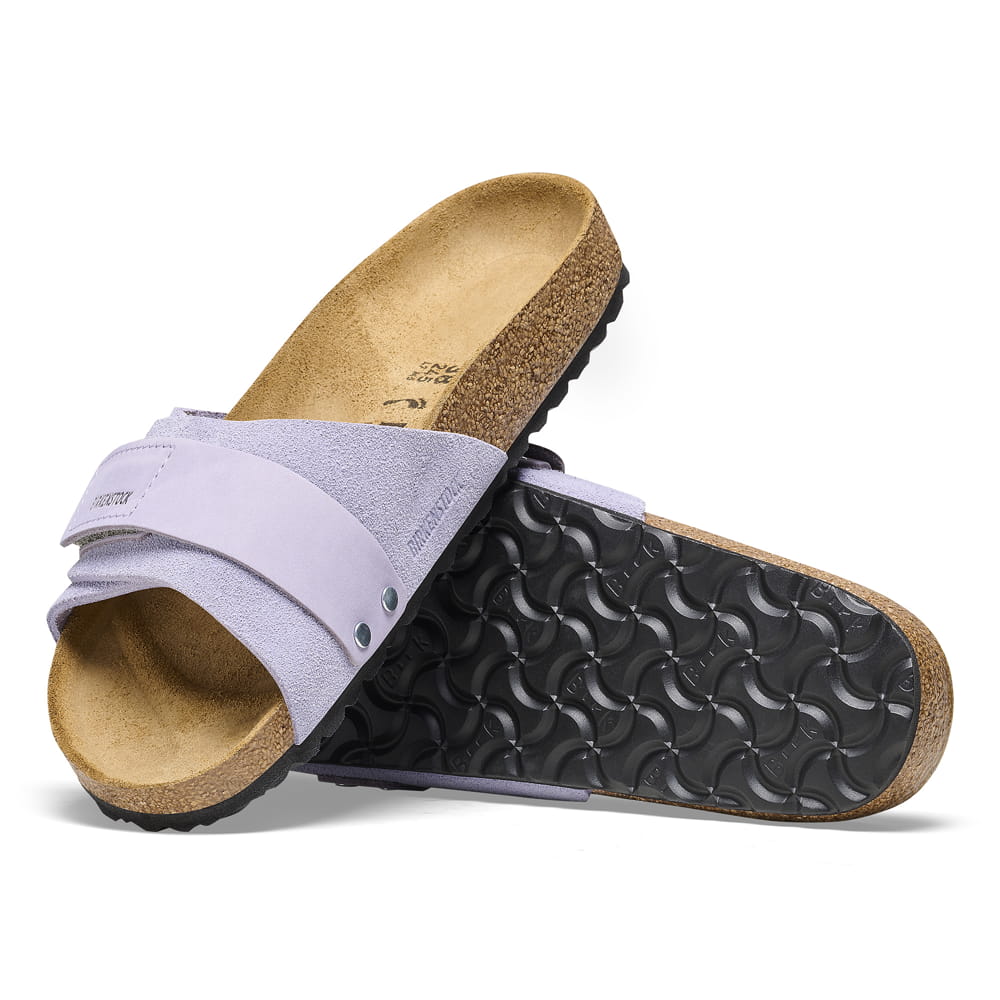 Birkenstock Oita Suede Leather – Purple Purple/Purple Fog