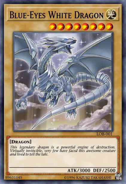 Yu-Gi-Oh! Blue-Eyes White Dragon - MVP1-ENG55 - Gold Rare - 1st Edition
