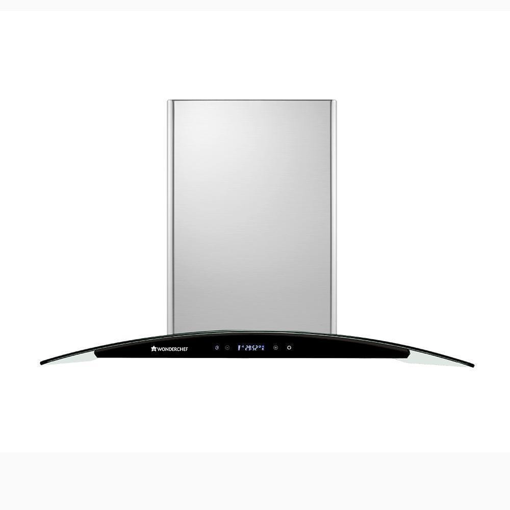 Wonderchef Napoli Curve Glass Chimney 60cm/1250m3/h - view 3