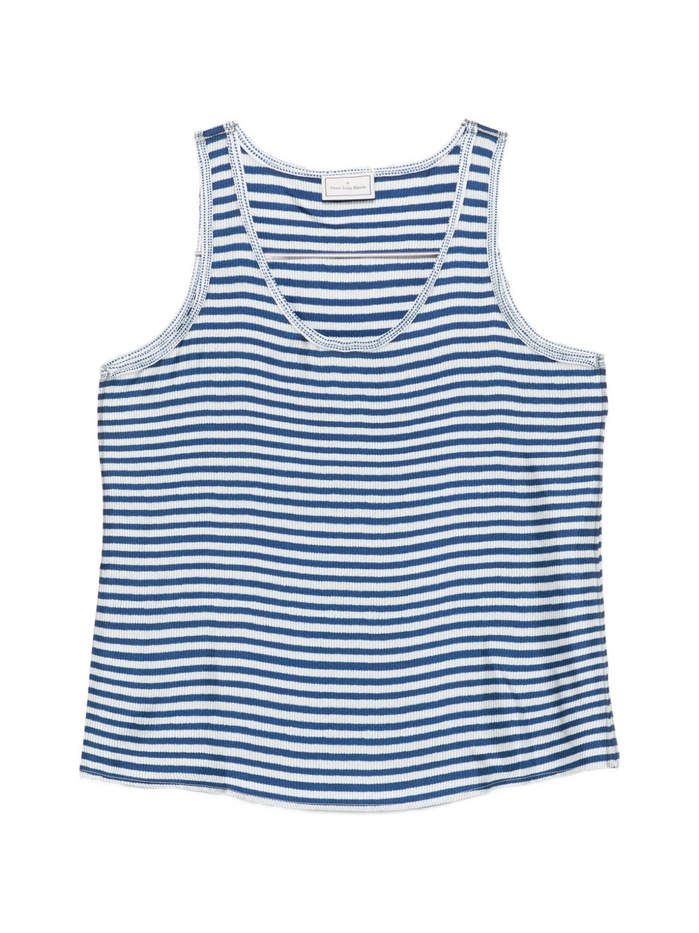 Pierre Louis Mascia Striped silk top – Silk 100%