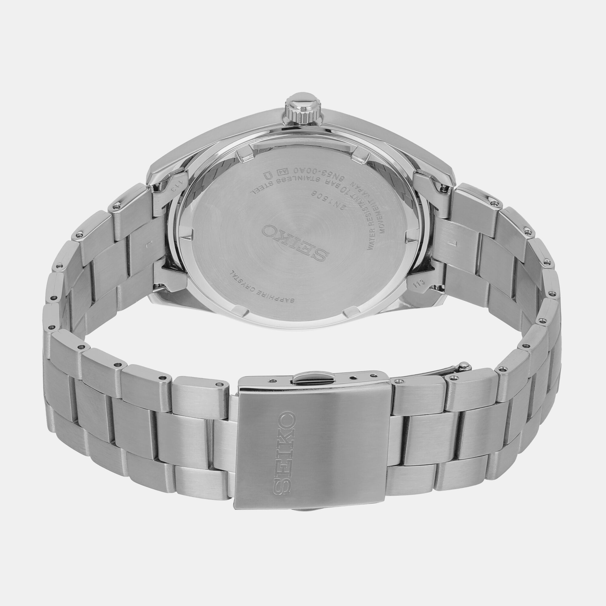 Seiko Dress Men Quartz Blue Dial Analog Stainless Steel Watch SUR341P1 - view 4