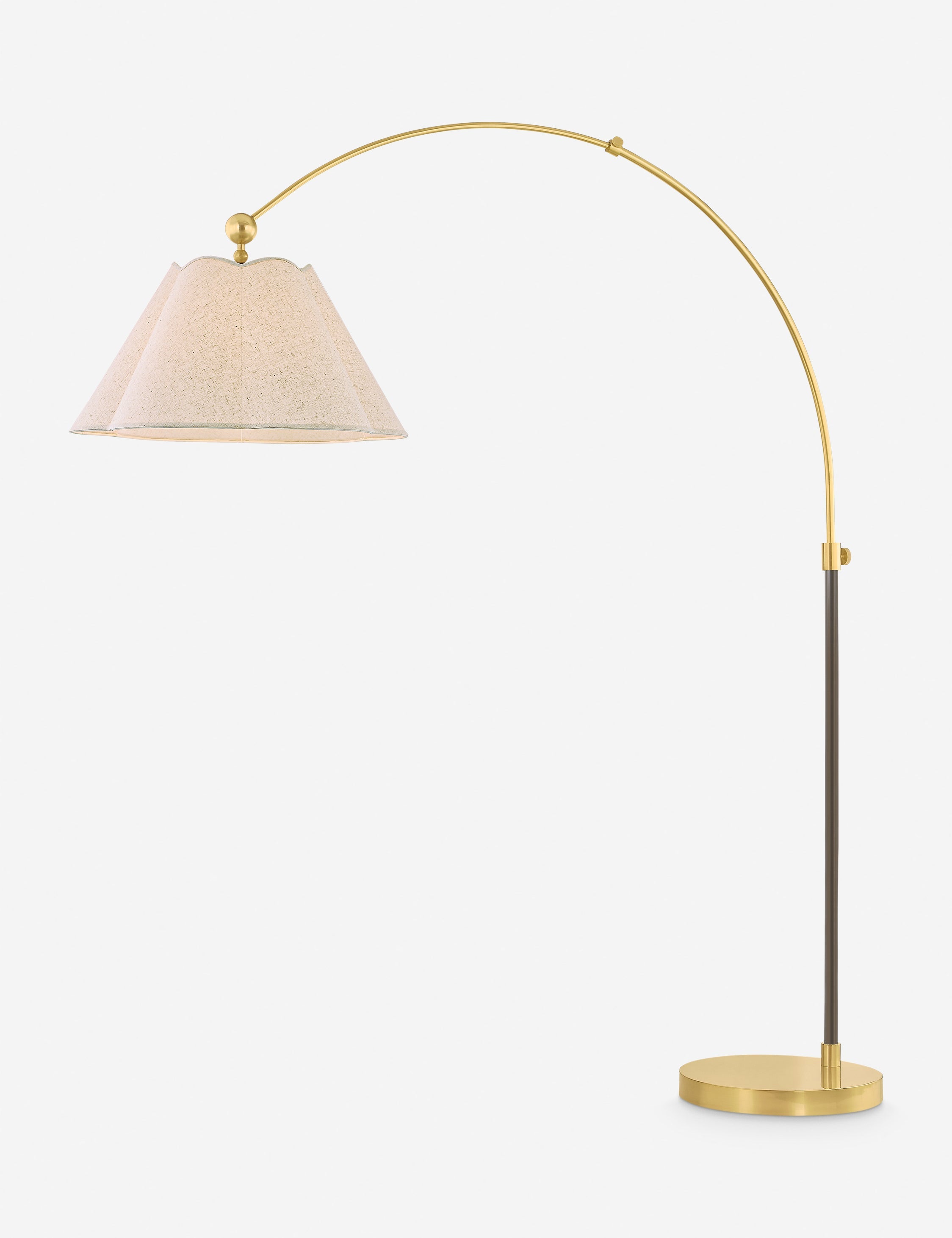 Lulu and Georgia Serant Floor Lamp – Antique Brass - view 2