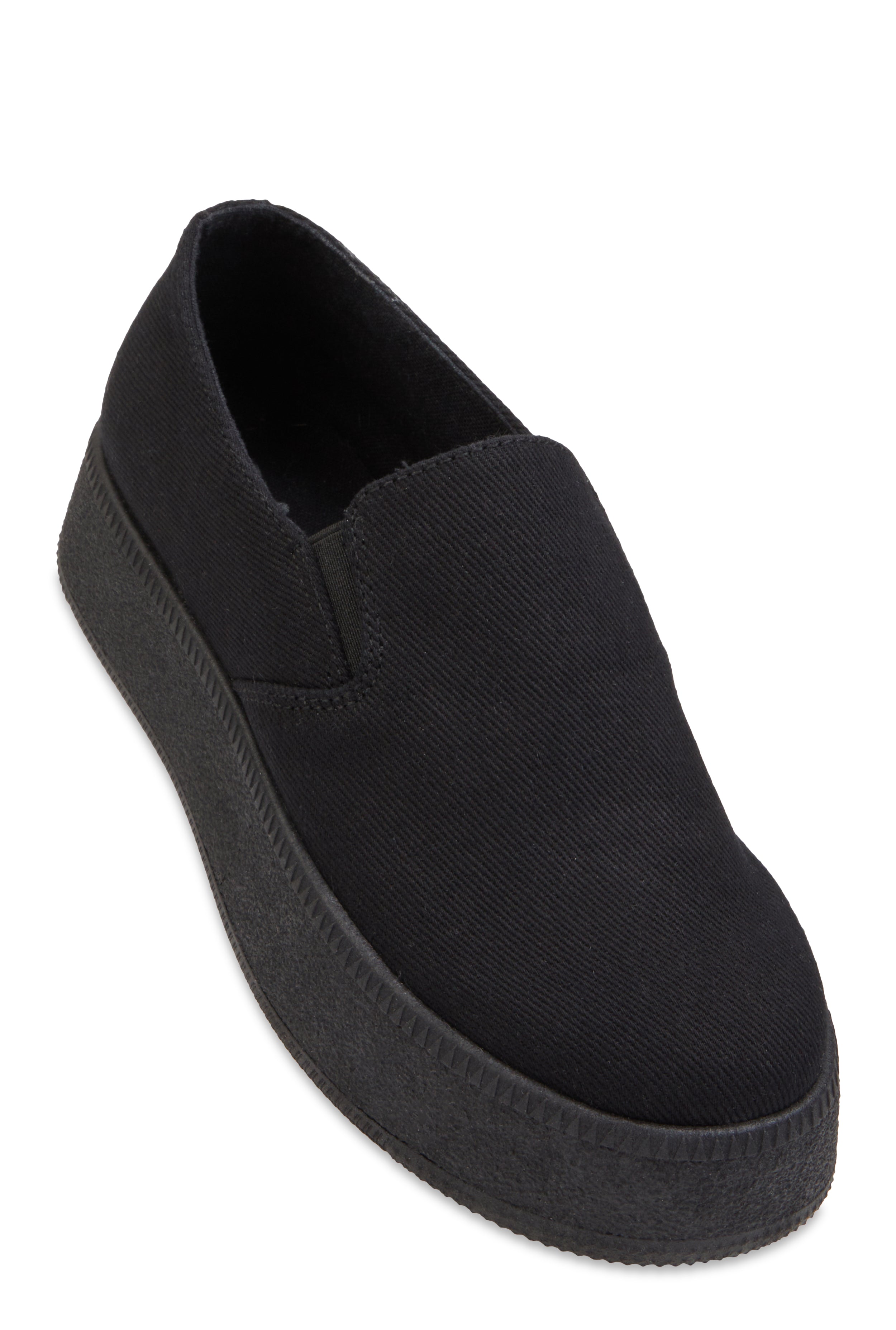 Rainbow Shops Low Platform Slip On Sneakers – Women's