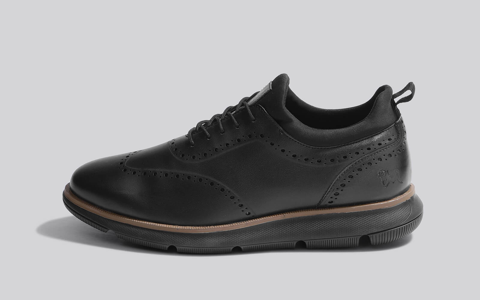 Crossover brogues black – Neeman's Crossover Brogues : Black