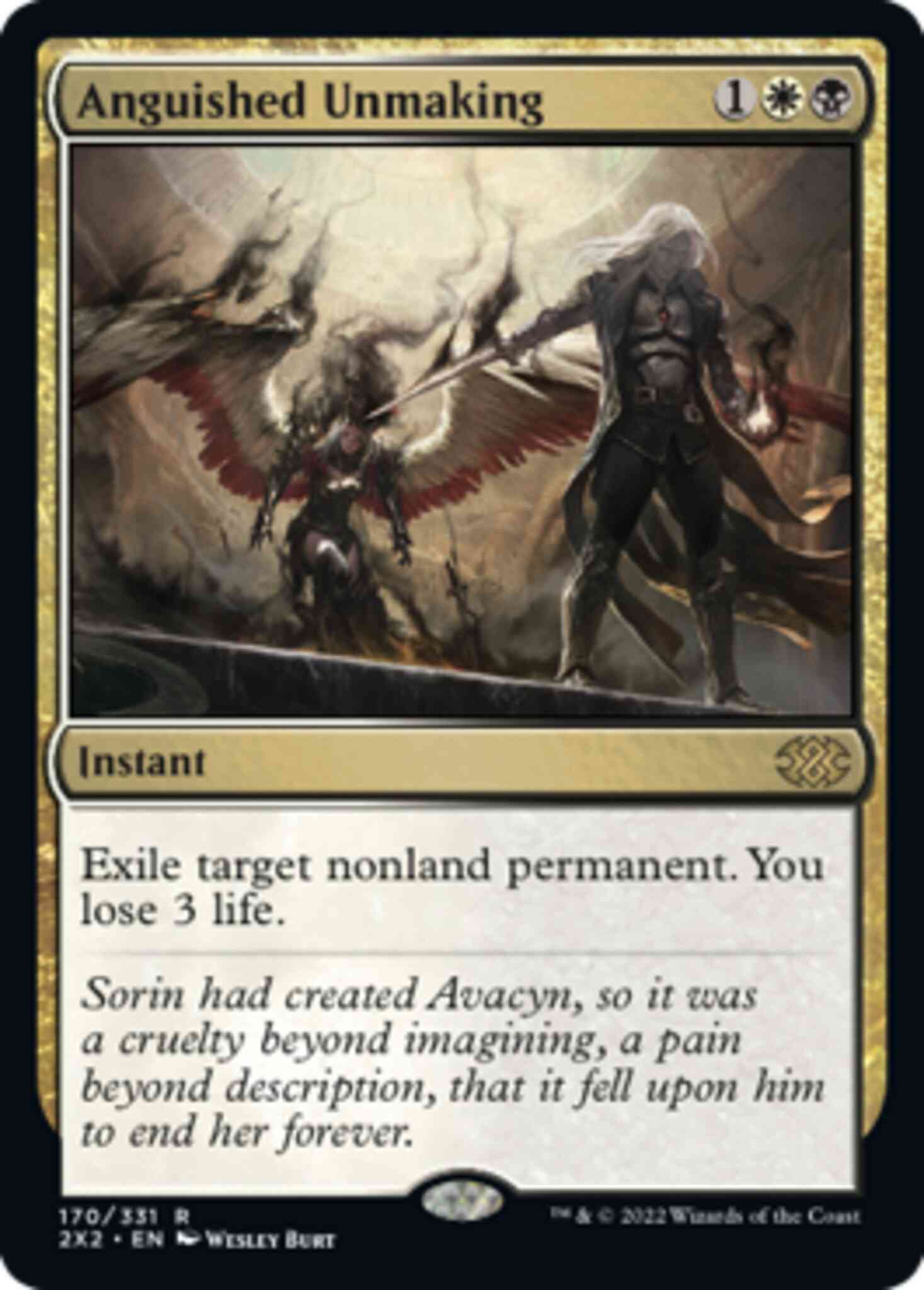 Anguished unmaking 170 – Magic Anguished Unmaking [170] [Double Masters 2022] [Non-Foil]