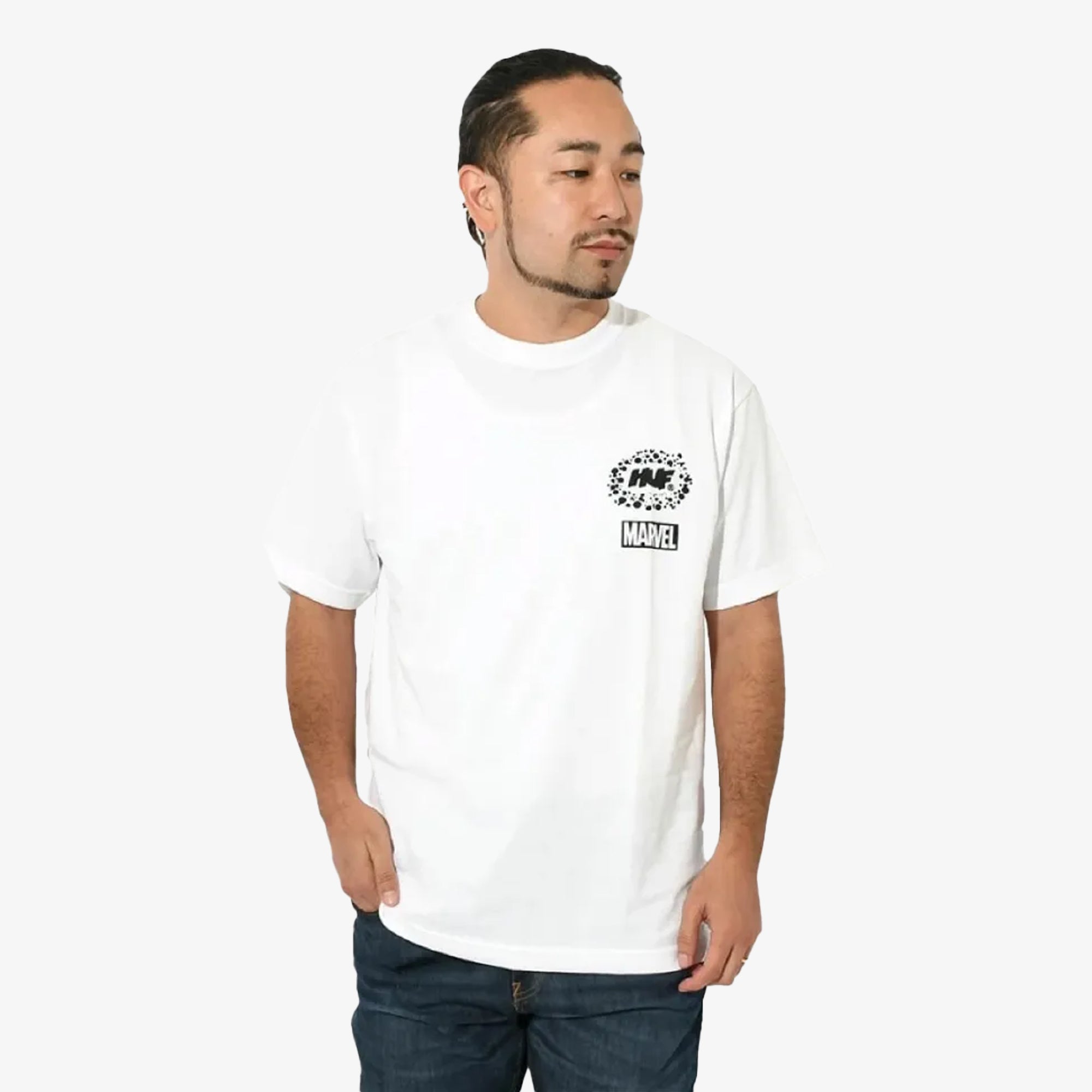 Huf | X Avengers Galactic Tees T-shirt { White