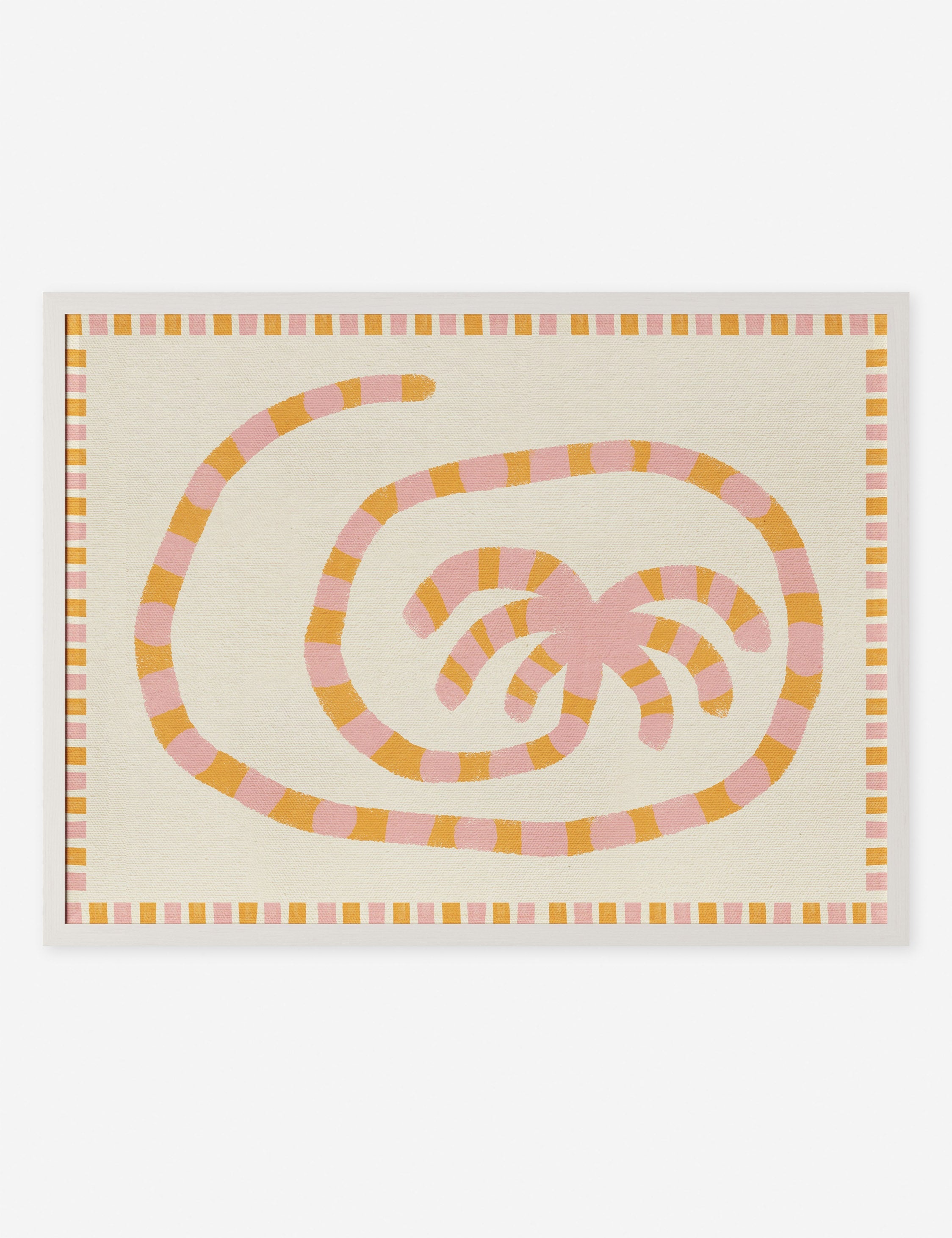 Lulu and Georgia Swirl of Summer Palm by Shatha Al Dafai