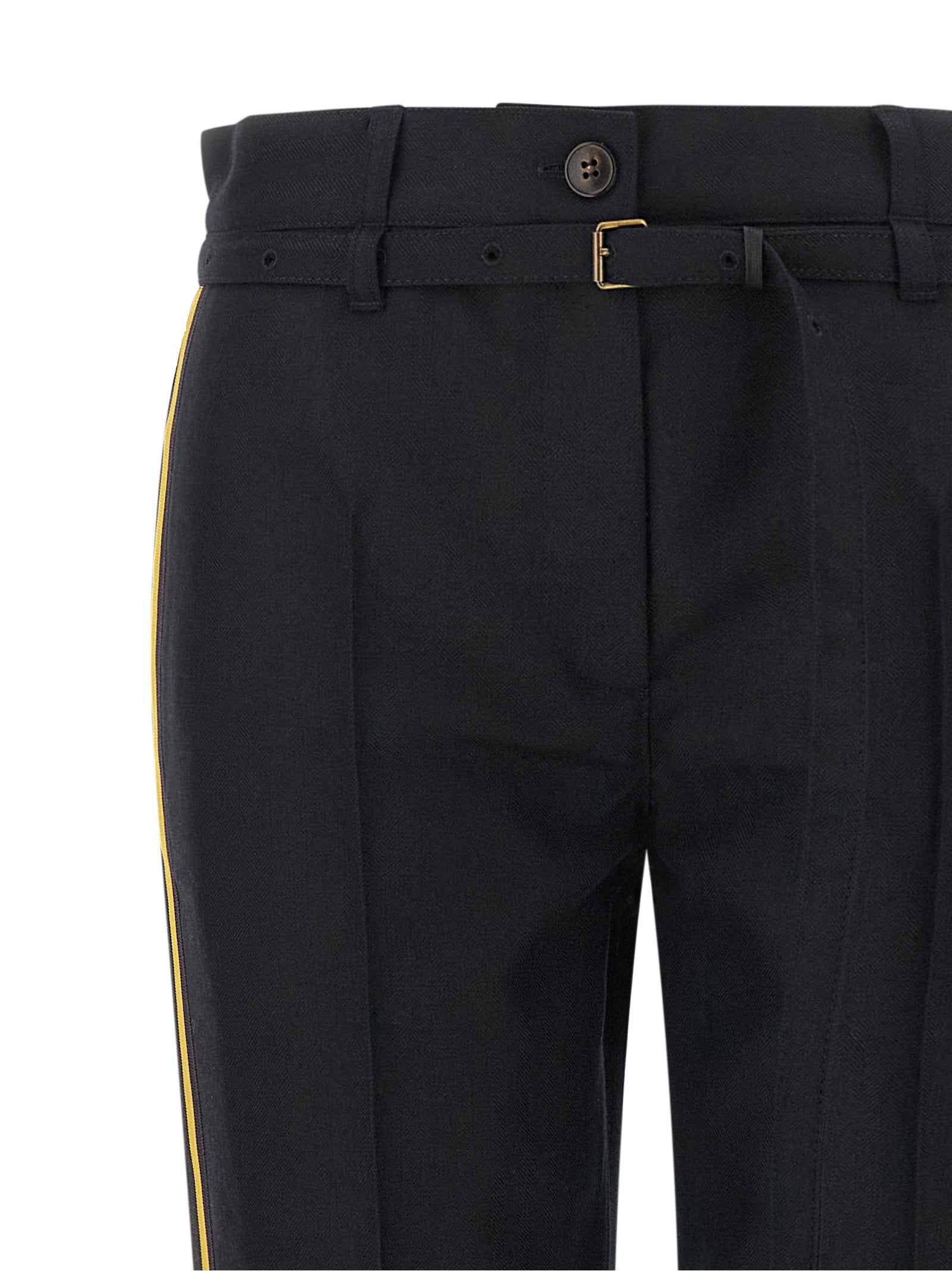 Dries Van Noten Persy Tape Pants – 100% wool - view 4